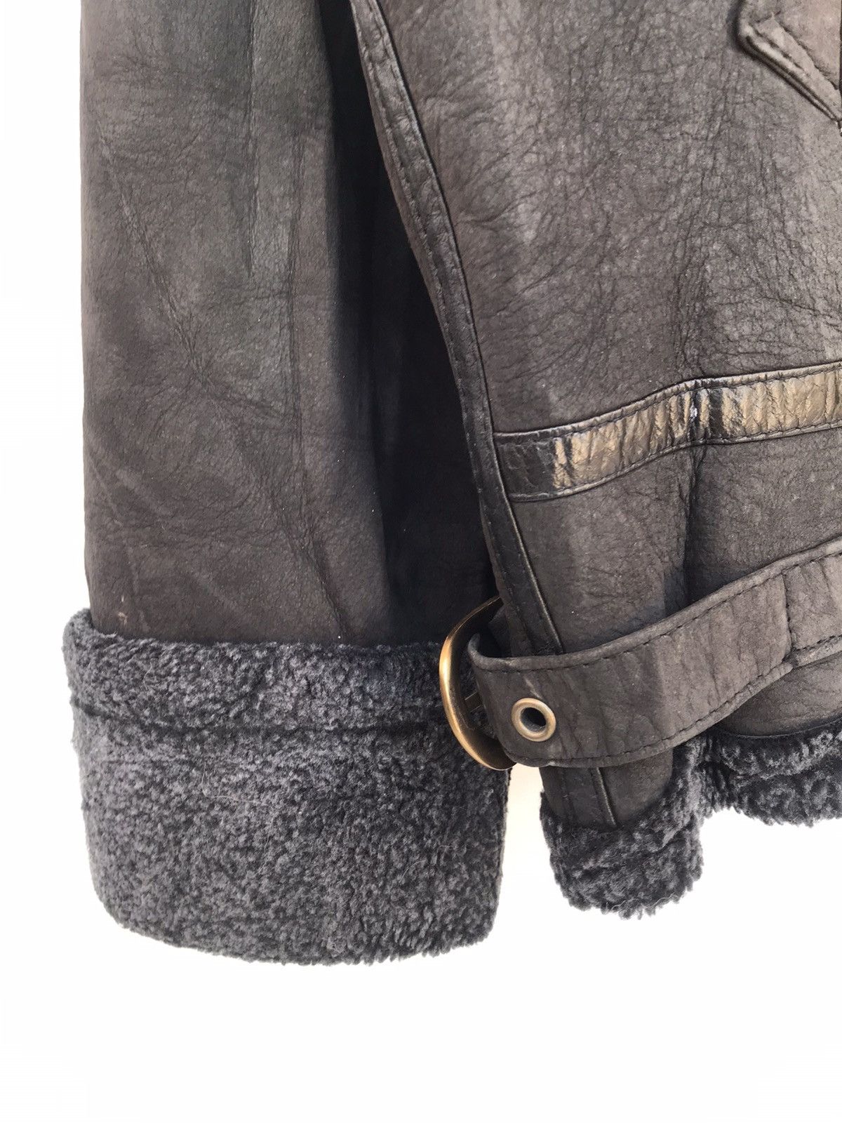Japanese Brand × Le Grande Bleu (L.G.B.) VINTAGE LEATHER JACKET FULL ZIPPED Size US XL / EU 56 / 4 - 8 Thumbnail