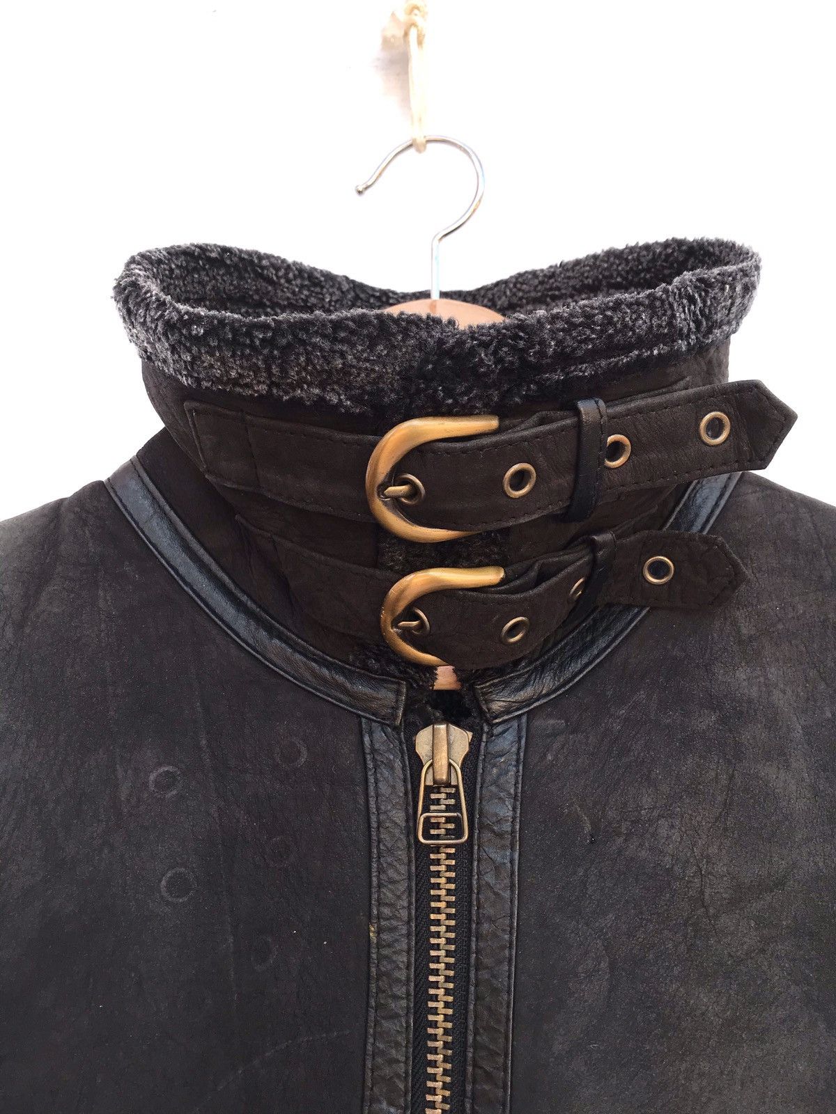 Japanese Brand × Le Grande Bleu (L.G.B.) VINTAGE LEATHER JACKET FULL ZIPPED Size US XL / EU 56 / 4 - 9 Thumbnail