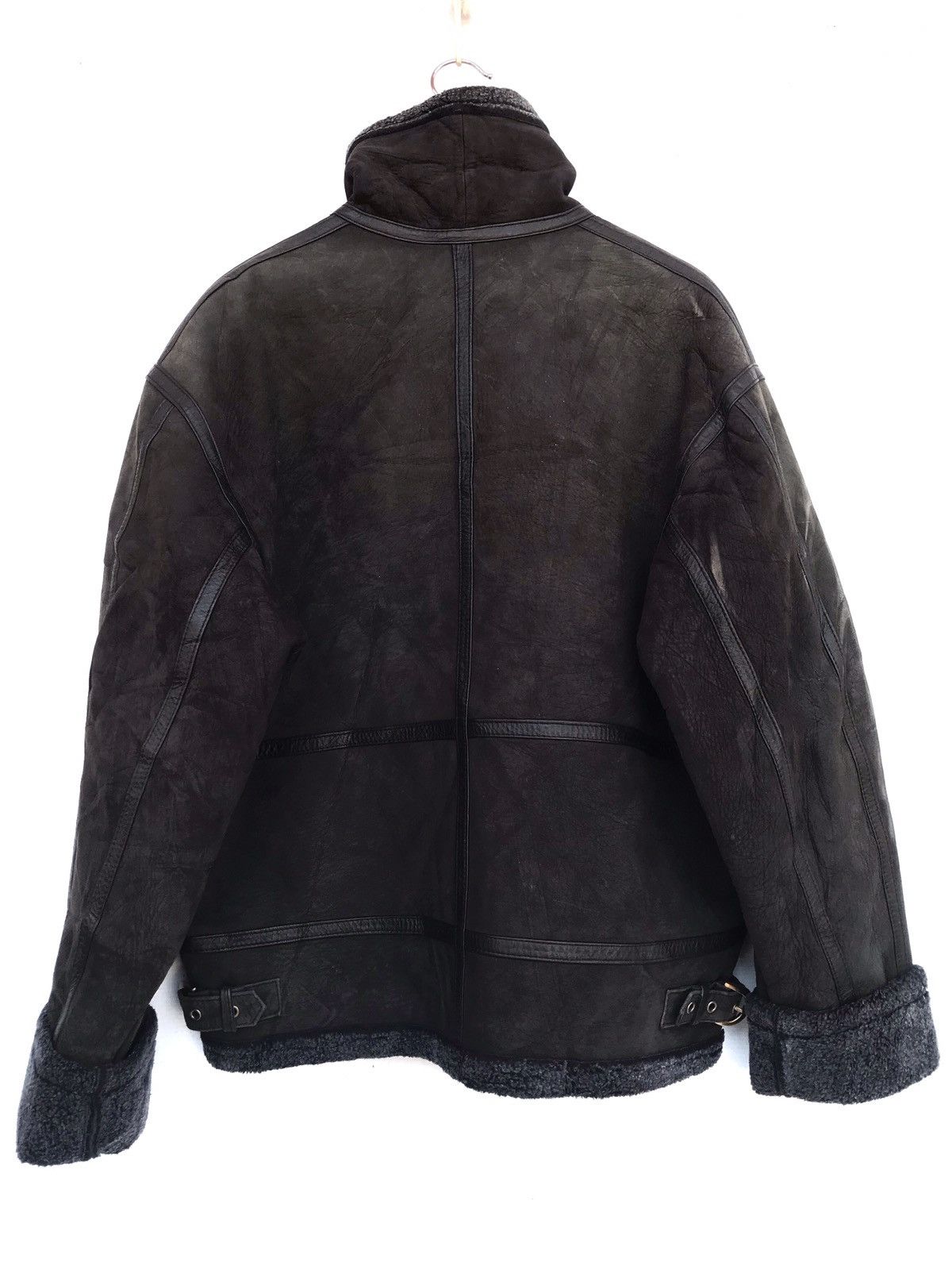 Japanese Brand × Le Grande Bleu (L.G.B.) VINTAGE LEATHER JACKET FULL ZIPPED Size US XL / EU 56 / 4 - 10 Thumbnail