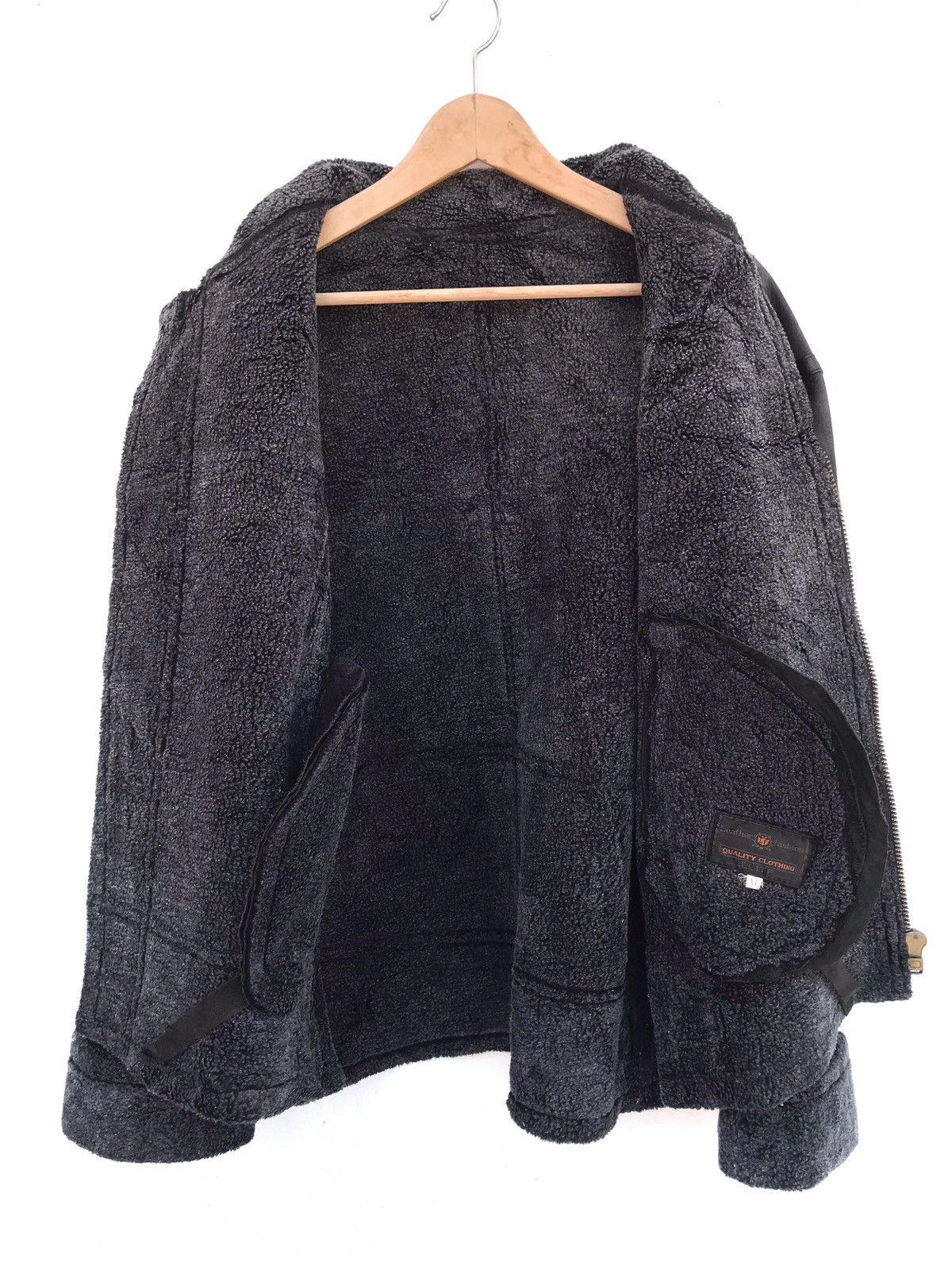 Japanese Brand × Le Grande Bleu (L.G.B.) VINTAGE LEATHER JACKET FULL ZIPPED Size US XL / EU 56 / 4 - 11 Thumbnail