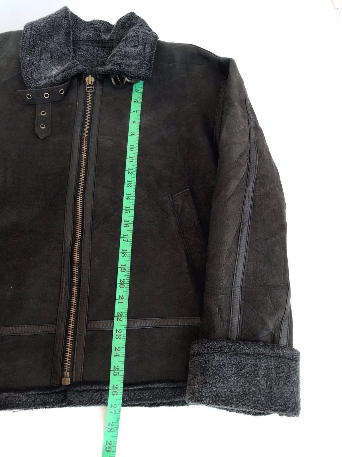 Japanese Brand × Le Grande Bleu (L.G.B.) VINTAGE LEATHER JACKET FULL ZIPPED Size US XL / EU 56 / 4 - 14 Thumbnail
