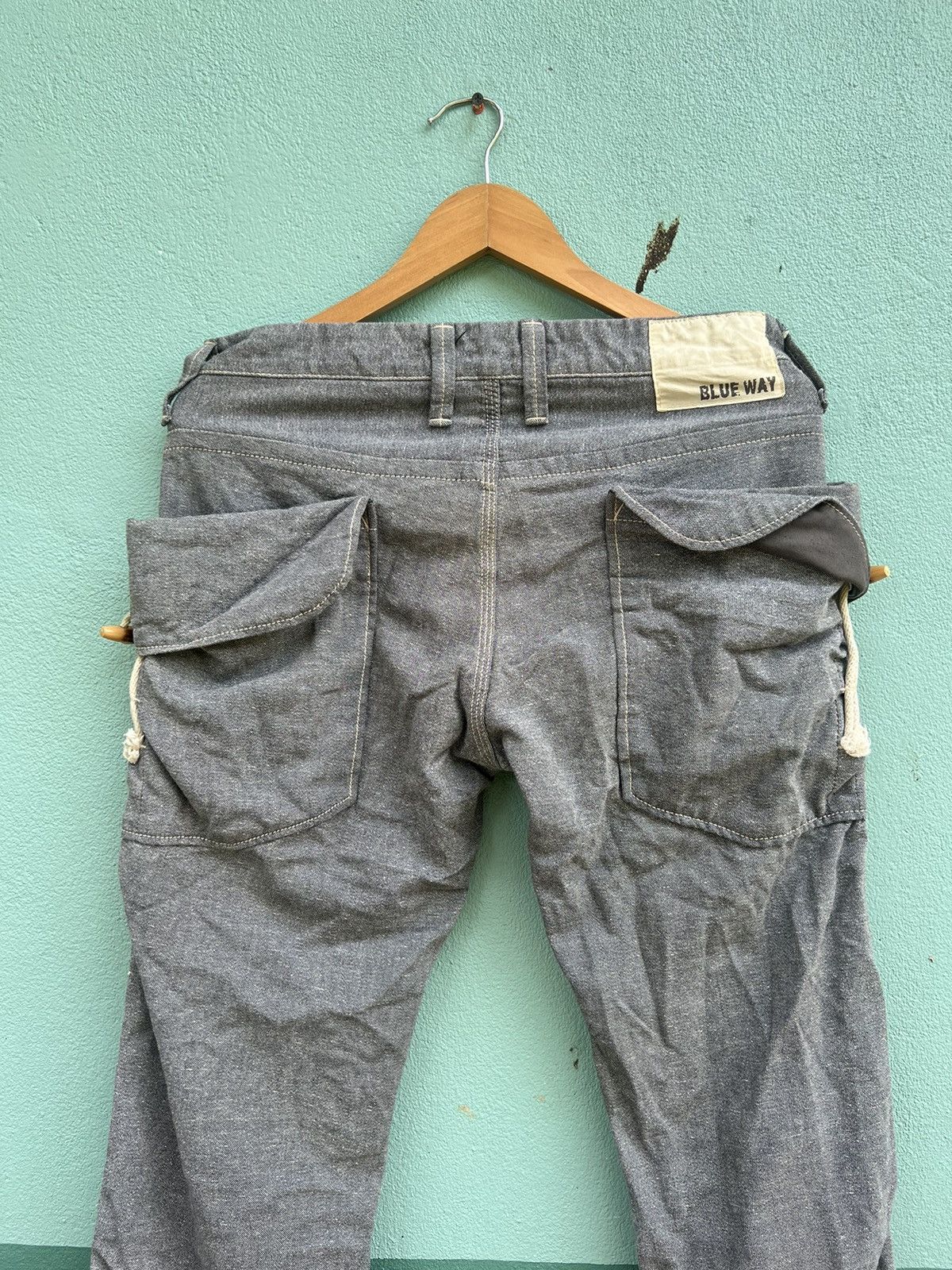 Japanese Brand × Vintage Vintage Blue Way Special Design Made In Nippon Pants Size US 32 / EU 48 - 4 Thumbnail