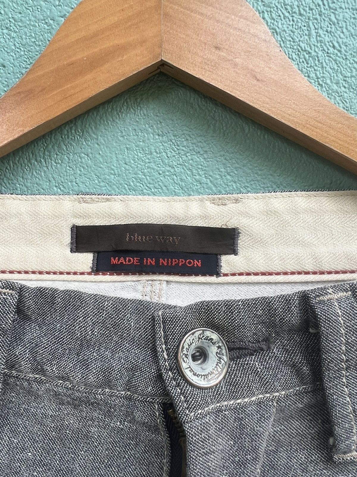Japanese Brand × Vintage Vintage Blue Way Special Design Made In Nippon Pants Size US 32 / EU 48 - 8 Thumbnail