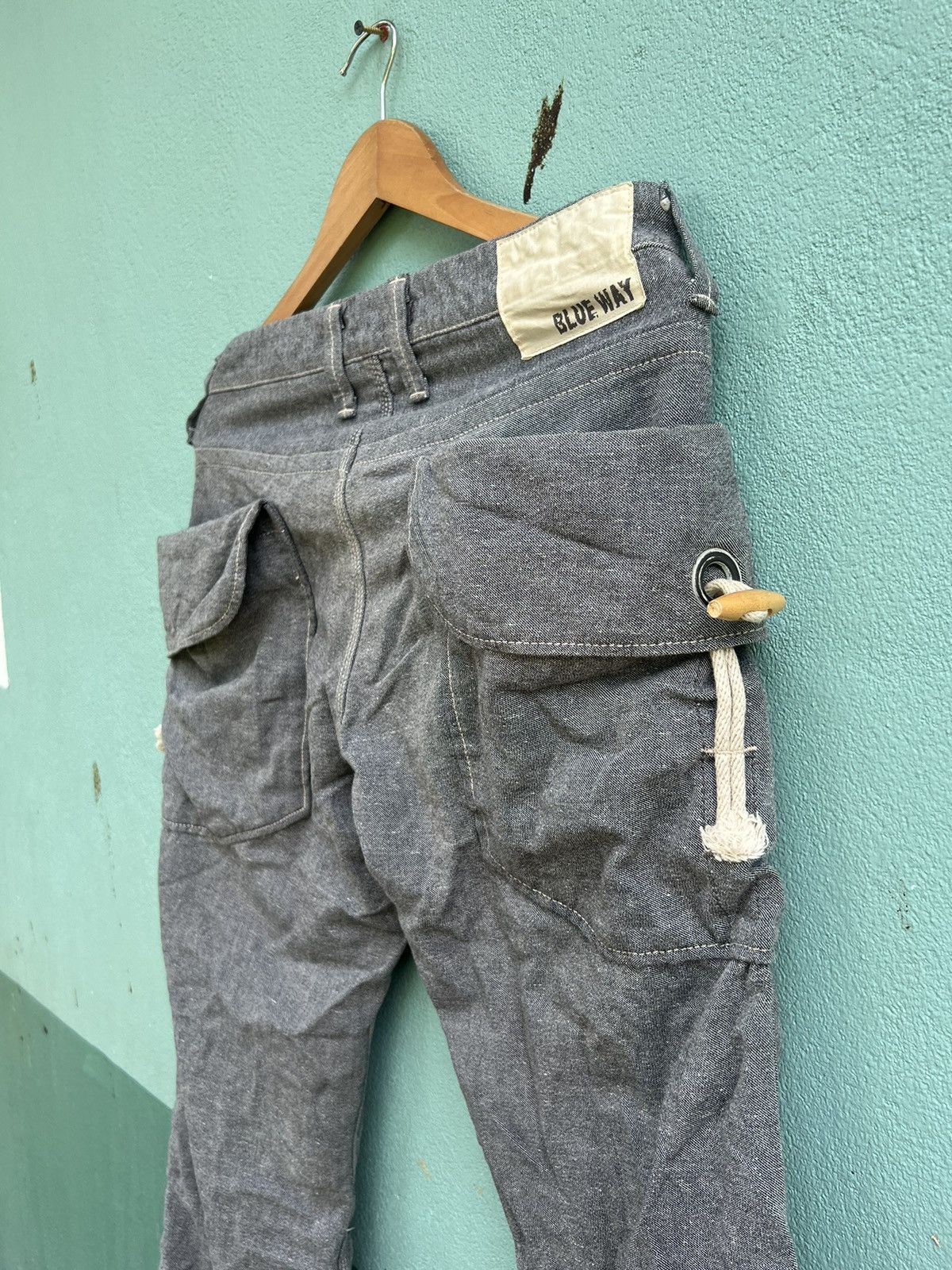 Japanese Brand × Vintage Vintage Blue Way Special Design Made In Nippon Pants Size US 32 / EU 48 - 6 Thumbnail