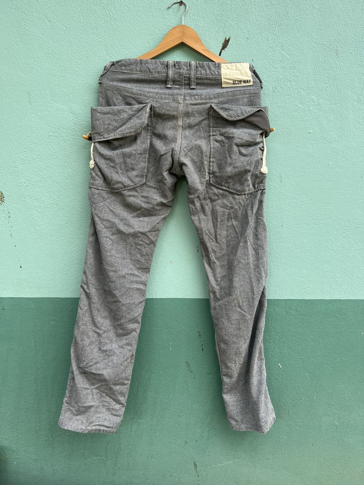 Japanese Brand × Vintage Vintage Blue Way Special Design Made In Nippon Pants Size US 32 / EU 48 - 3 Thumbnail