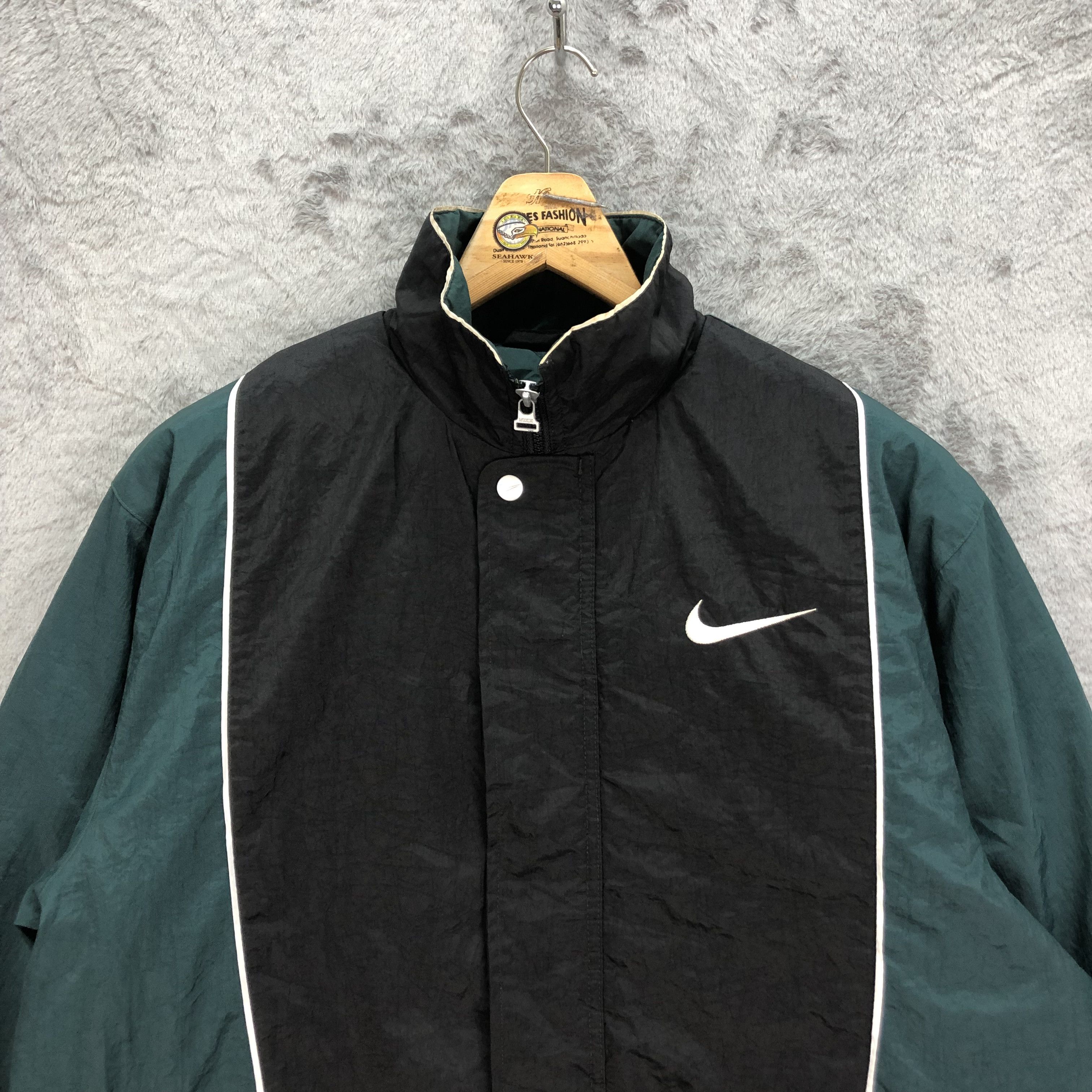 Nike Vintage 90's NIKE Back Big Logo Youth Jacket #5187-178 Size US L / EU 52-54 / 3 - 4 Thumbnail