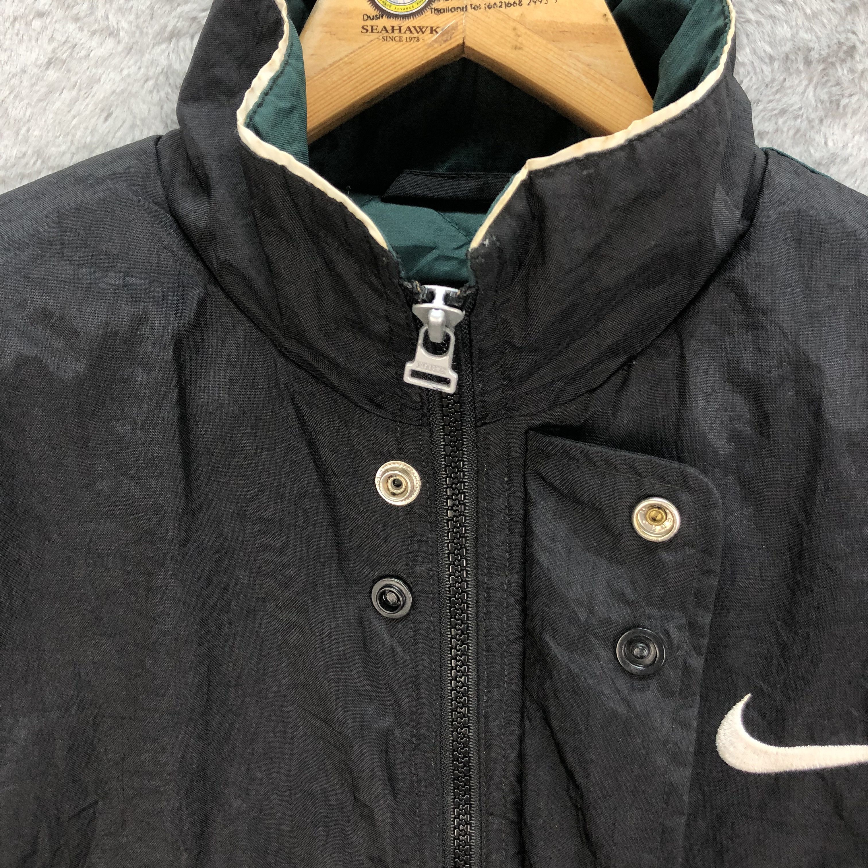 Nike Vintage 90's NIKE Back Big Logo Youth Jacket #5187-178 Size US L / EU 52-54 / 3 - 6 Thumbnail