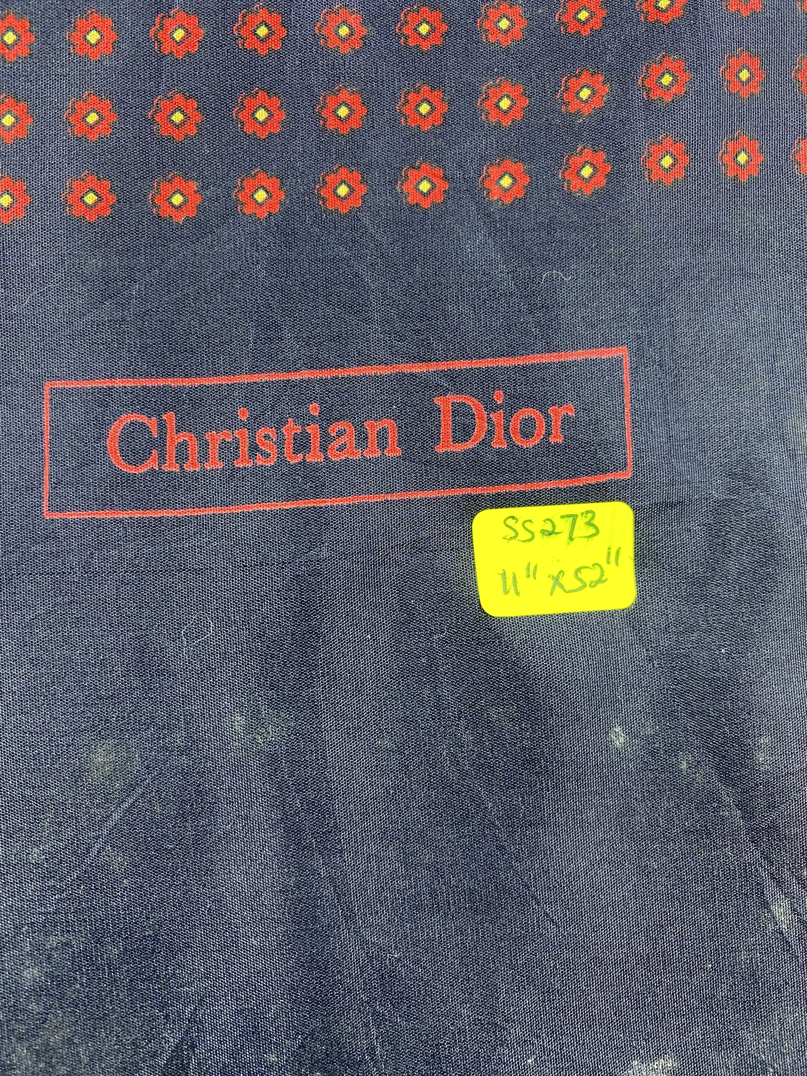 Vintage Christian Dior Silk Scarf / Muffler / Neckwear Size ONE SIZE - 6 Thumbnail
