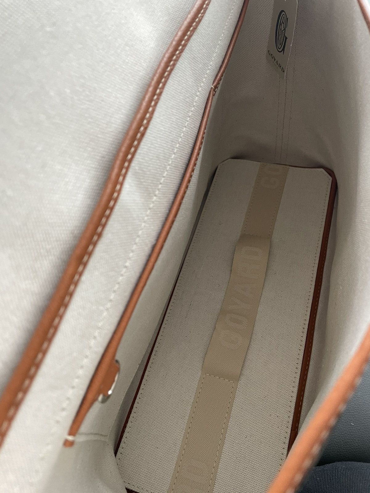 Goyard Brand NEW RARE Classic Goyard Crossbody Large Messenger Bag Size ONE SIZE - 14 Thumbnail