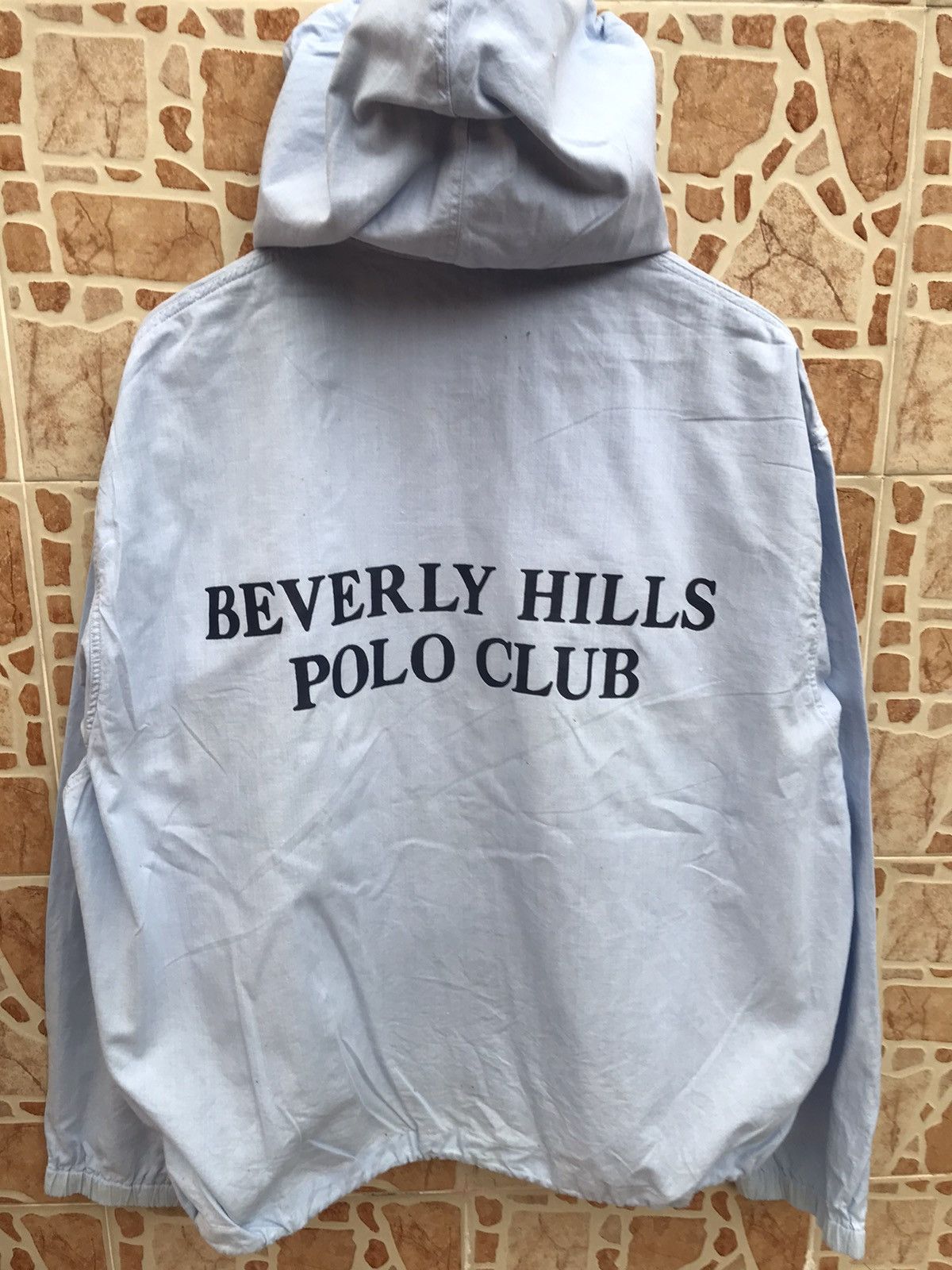 Beverly Hills Polo Club × Polo Ralph Lauren BEVERLY HILLS POLO CLUB HOODIE JACKET BIG LOGO Size US L / EU 52-54 / 3 - 7 Thumbnail