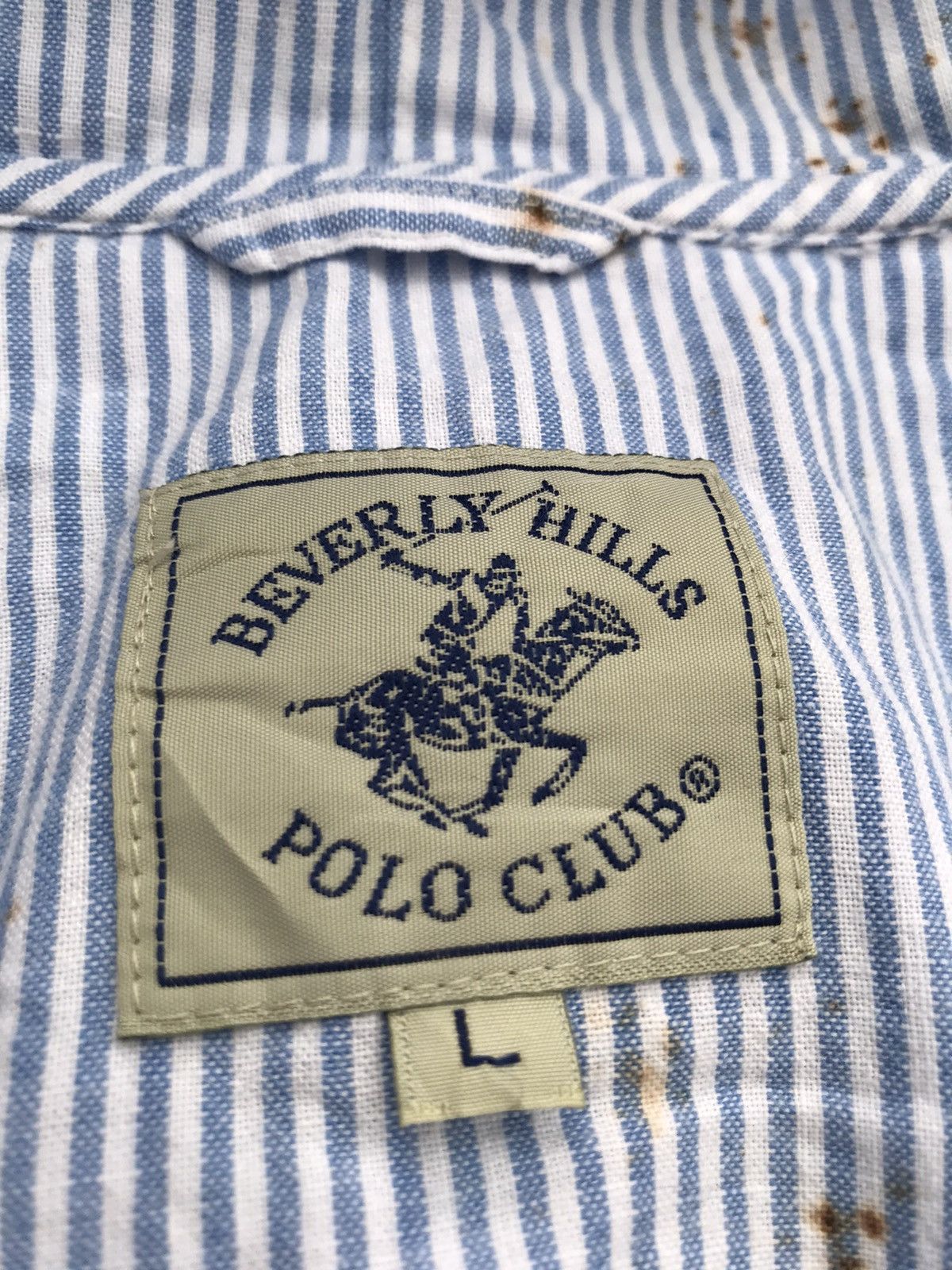 Beverly Hills Polo Club × Polo Ralph Lauren BEVERLY HILLS POLO CLUB HOODIE JACKET BIG LOGO Size US L / EU 52-54 / 3 - 8 Thumbnail