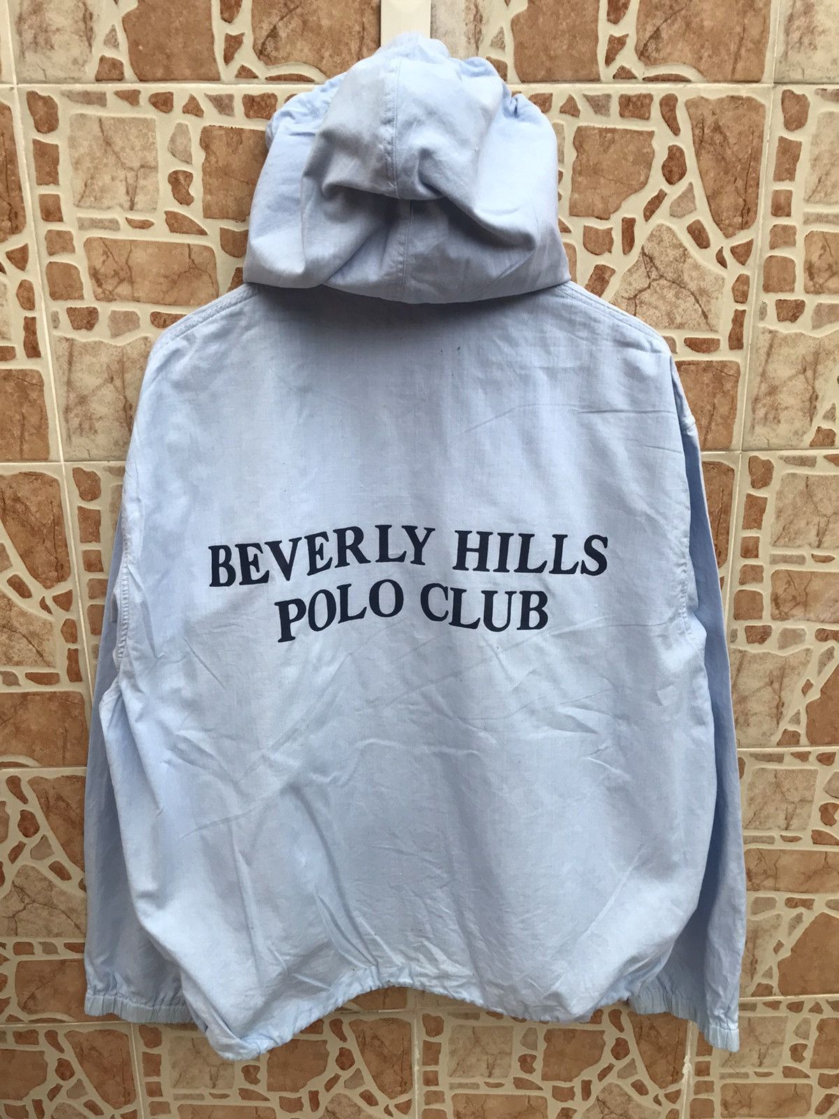 Beverly Hills Polo Club × Polo Ralph Lauren BEVERLY HILLS POLO CLUB HOODIE JACKET BIG LOGO Size US L / EU 52-54 / 3 - 1 Thumbnail
