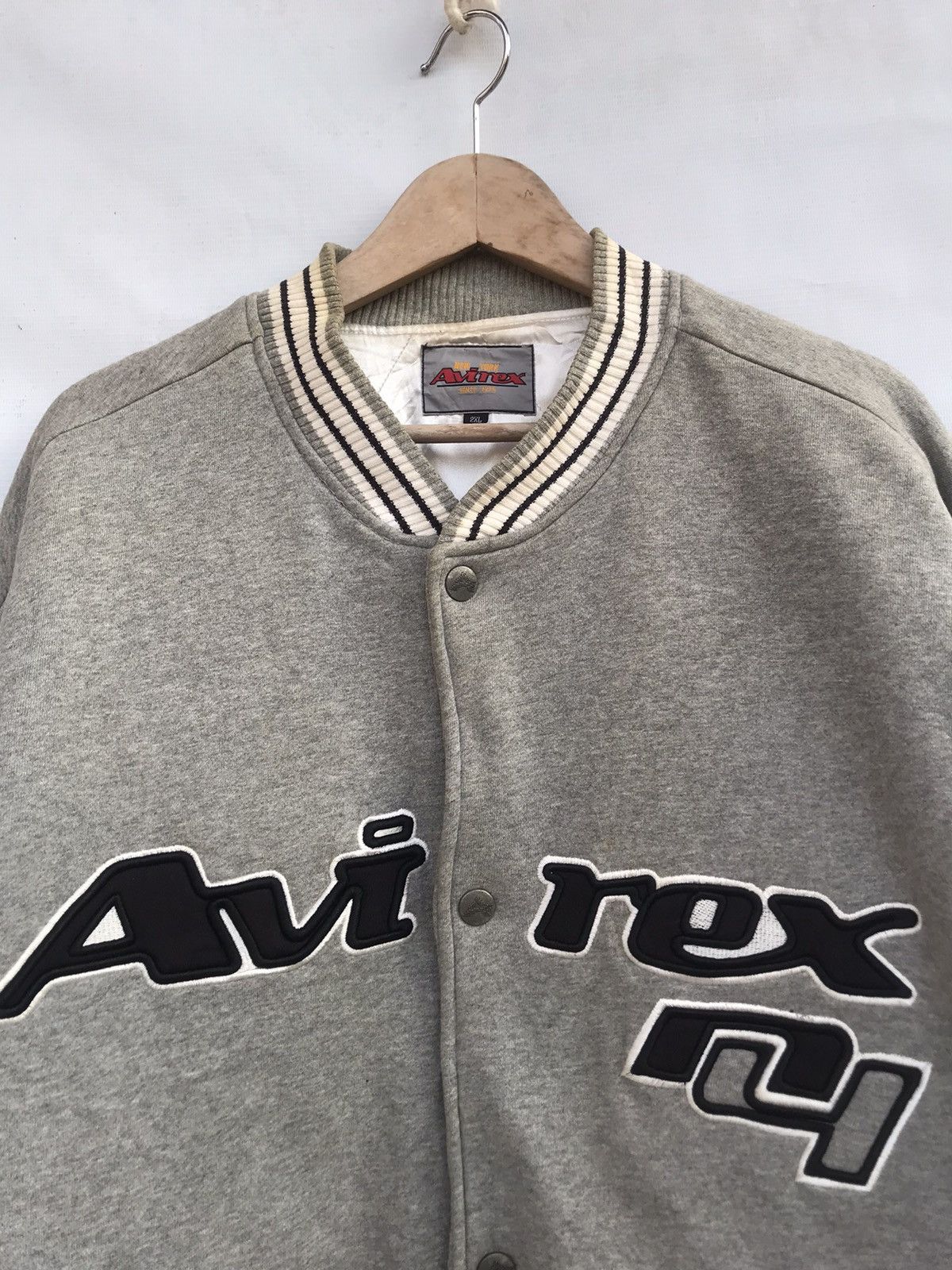 Avirex Vintage Avirex Track Field Flight Academy Varsity Jacket Size US XXL / EU 58 / 5 - 2 Thumbnail