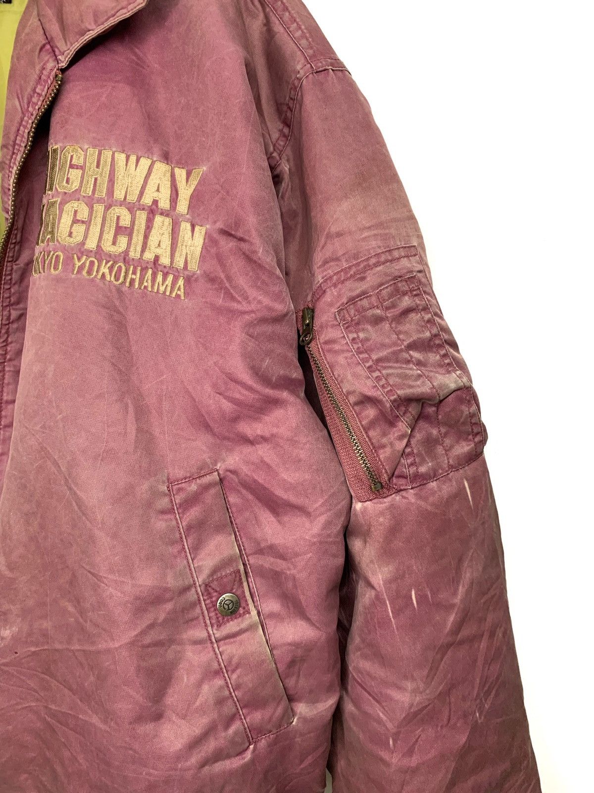 Sports Specialties 🇯🇵 Yellow Corn Motor Sports Japan MA-1 Bomber Jacket Size US L / EU 52-54 / 3 - 3 Thumbnail