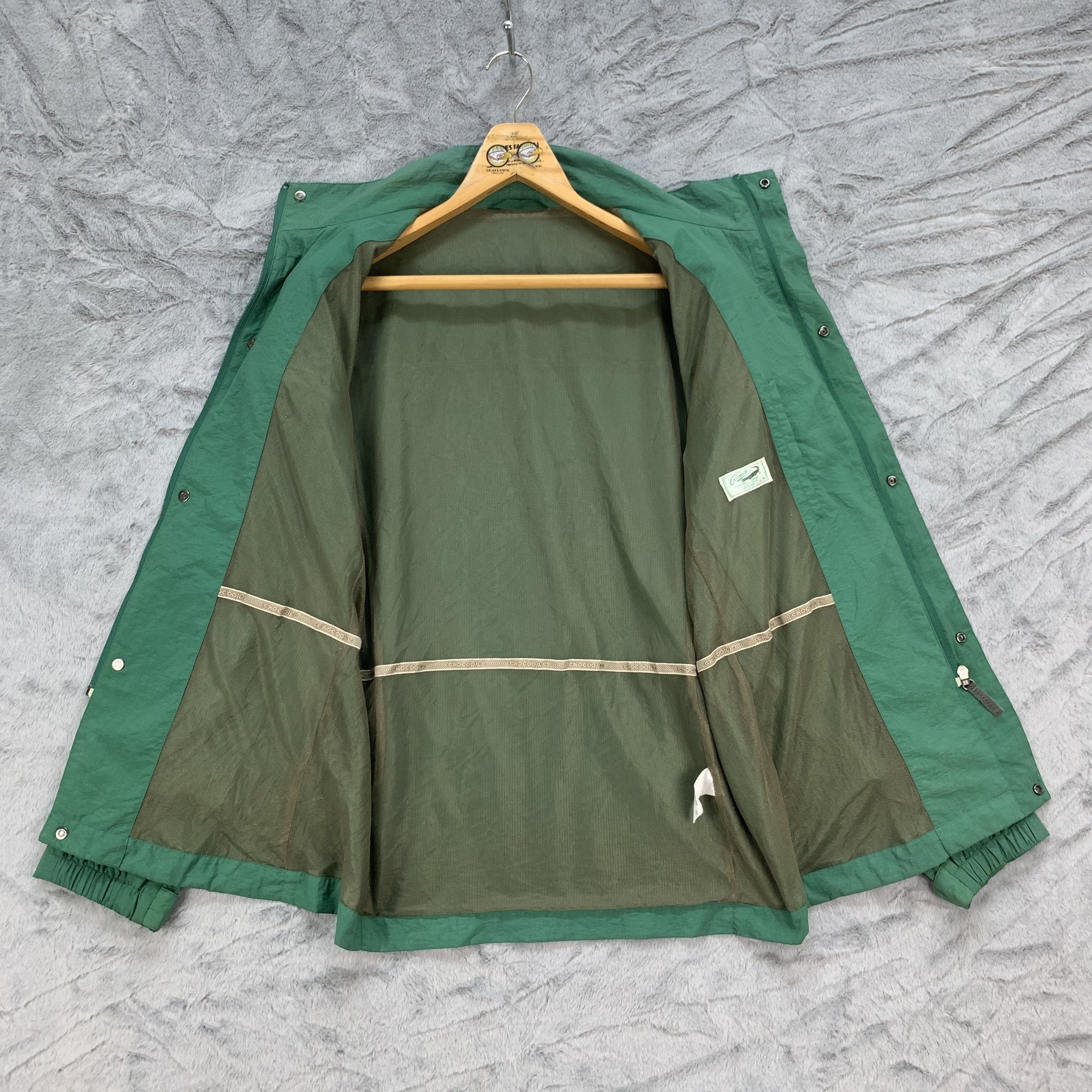 Japanese Brand Crocodile Multipocket Green Light Jacket #4142-144 Size US L / EU 52-54 / 3 - 7 Thumbnail