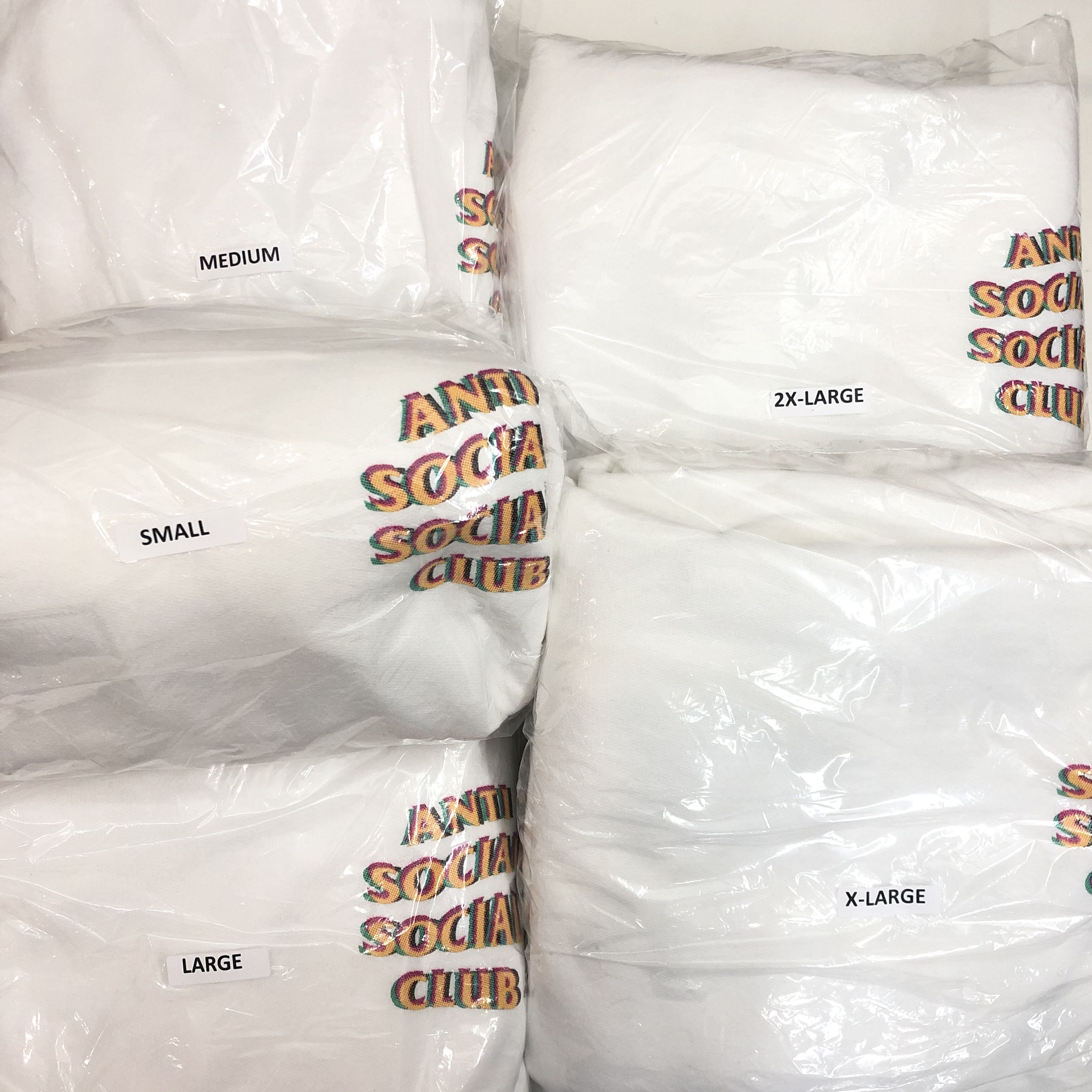 Anti Social Social Club DS ASSC Stir Crazy White Hoodie in hand BAPE KITH SUPRME Size US S / EU 44-46 / 1 - 7 Thumbnail