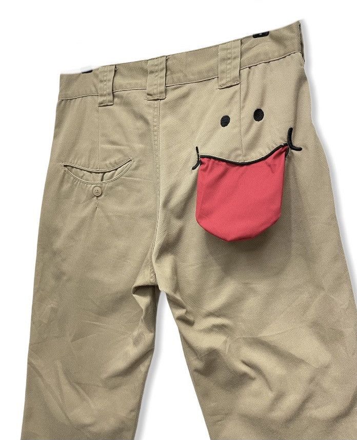 Japanese Brand UP START Made in Smile Fun Smile 3 Quarter Shorts Size US 32 / EU 48 - 1 Thumbnail