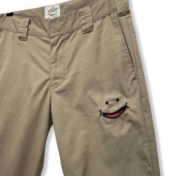 Japanese Brand UP START Made in Smile Fun Smile 3 Quarter Shorts Size US 32 / EU 48 - 6 Thumbnail