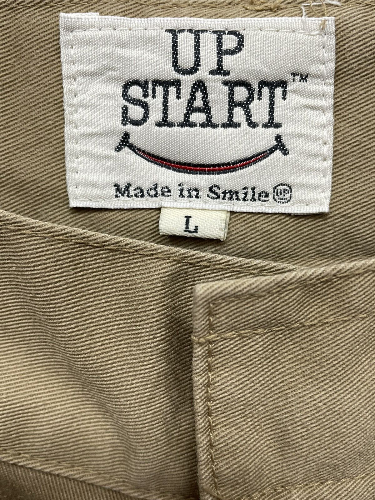 Japanese Brand UP START Made in Smile Fun Smile 3 Quarter Shorts Size US 32 / EU 48 - 7 Thumbnail