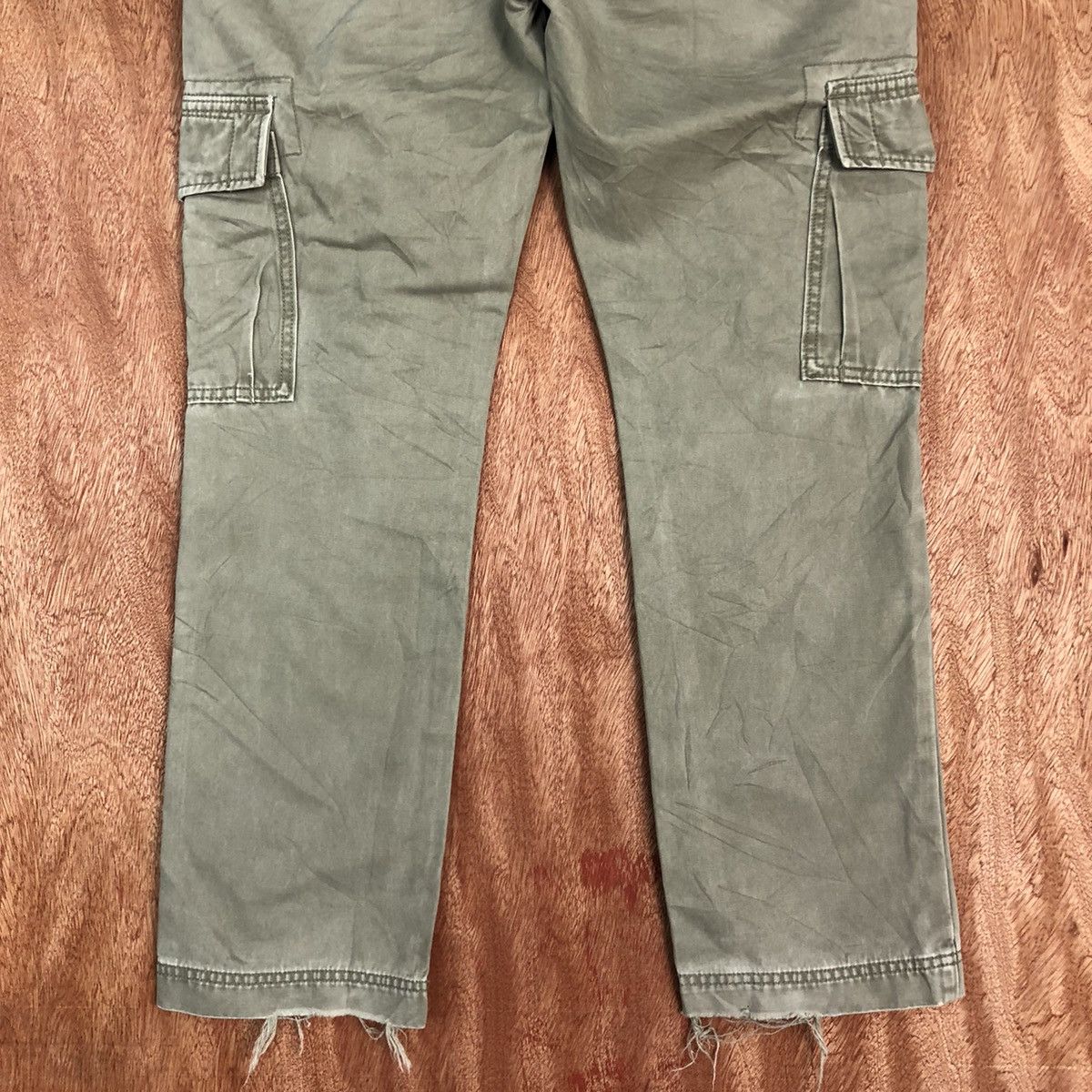 Gap × StraightFaded Gap Khakis Grey Multipocket Cargo Pants #c829 Size US 30 / EU 46 - 9 Thumbnail