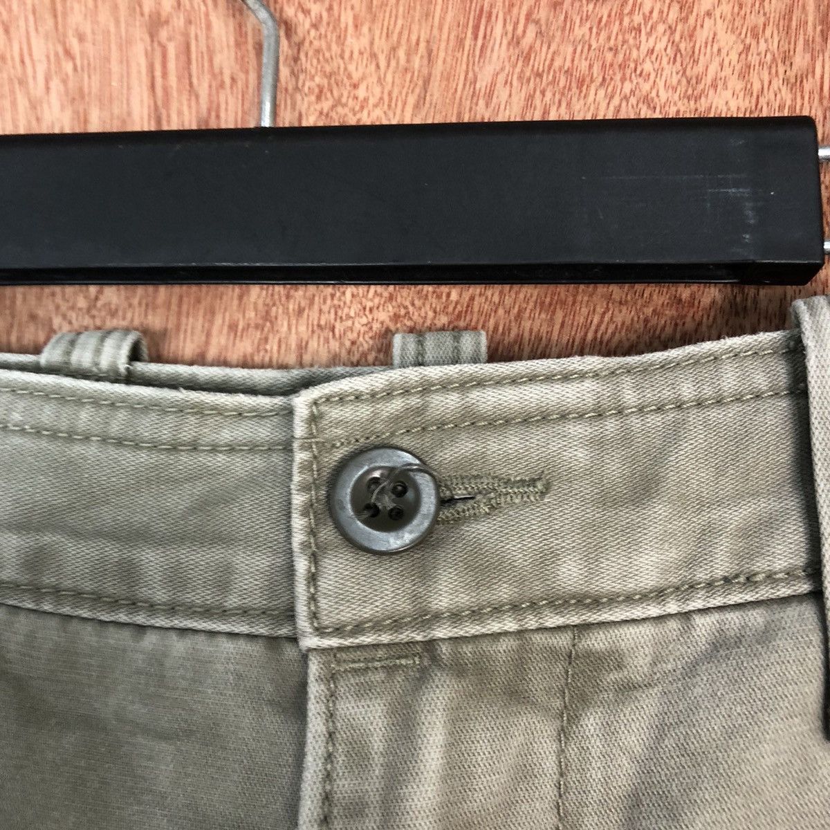 Gap × StraightFaded Gap Khakis Grey Multipocket Cargo Pants #c829 Size US 30 / EU 46 - 6 Thumbnail