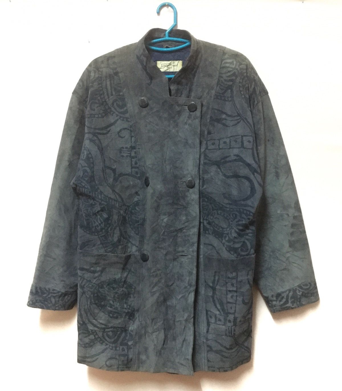 Designer × Japanese Brand LOUIS FERAUD PARIS LONG JACKET SUEDE LEATHER Size US L / EU 52-54 / 3 - 1 Thumbnail