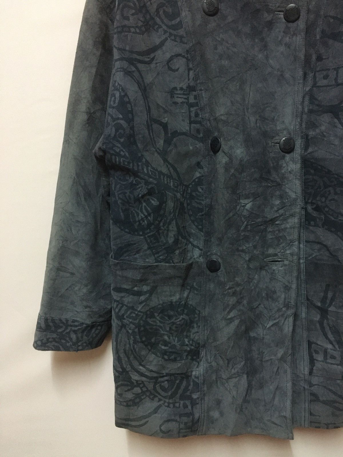 Designer × Japanese Brand LOUIS FERAUD PARIS LONG JACKET SUEDE LEATHER Size US L / EU 52-54 / 3 - 2 Thumbnail