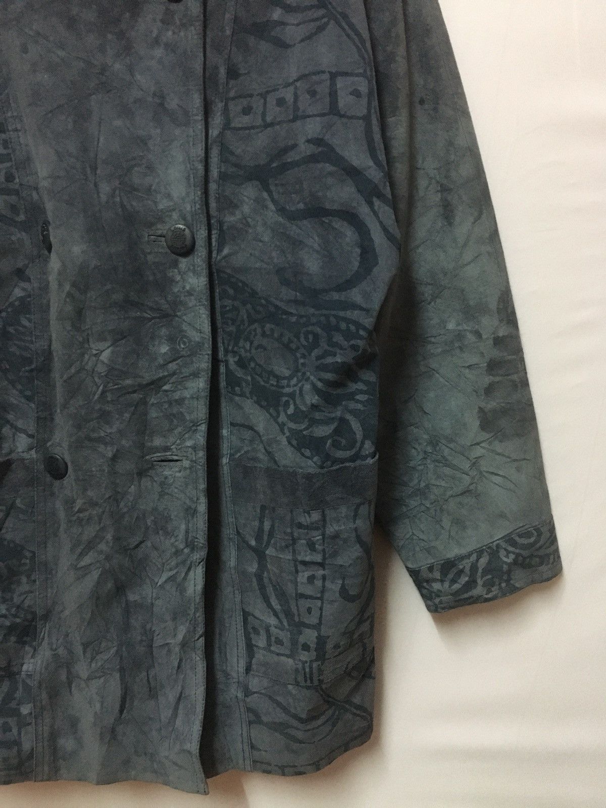 Designer × Japanese Brand LOUIS FERAUD PARIS LONG JACKET SUEDE LEATHER Size US L / EU 52-54 / 3 - 3 Thumbnail