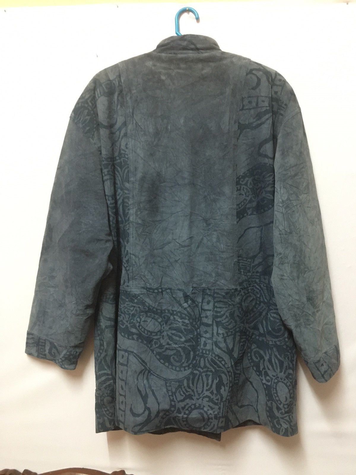 Designer × Japanese Brand LOUIS FERAUD PARIS LONG JACKET SUEDE LEATHER Size US L / EU 52-54 / 3 - 6 Thumbnail