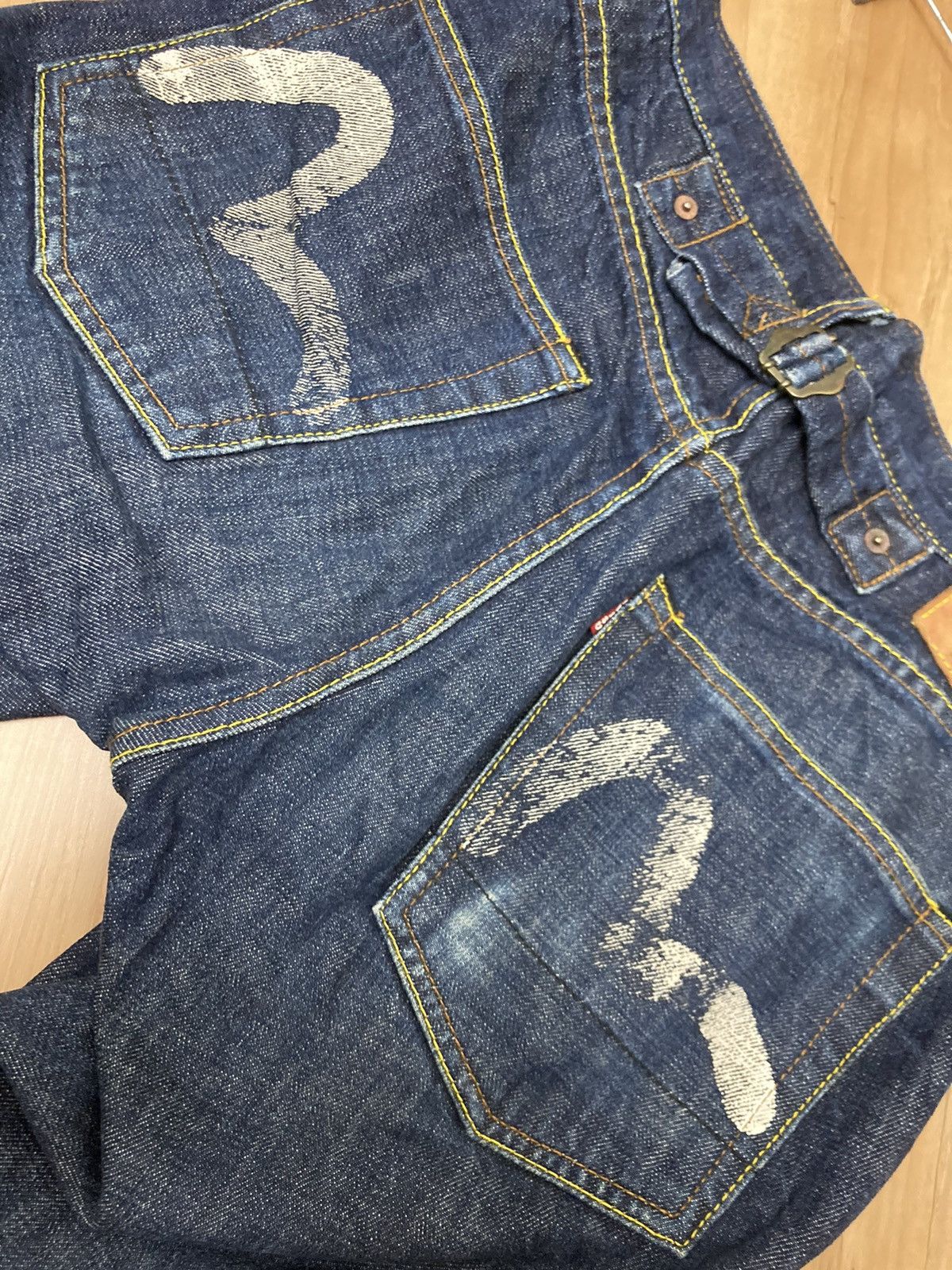 Evisu × Japanese Brand × Vintage Vintage evisu jeans Size US 30 / EU 46 - 4 Thumbnail