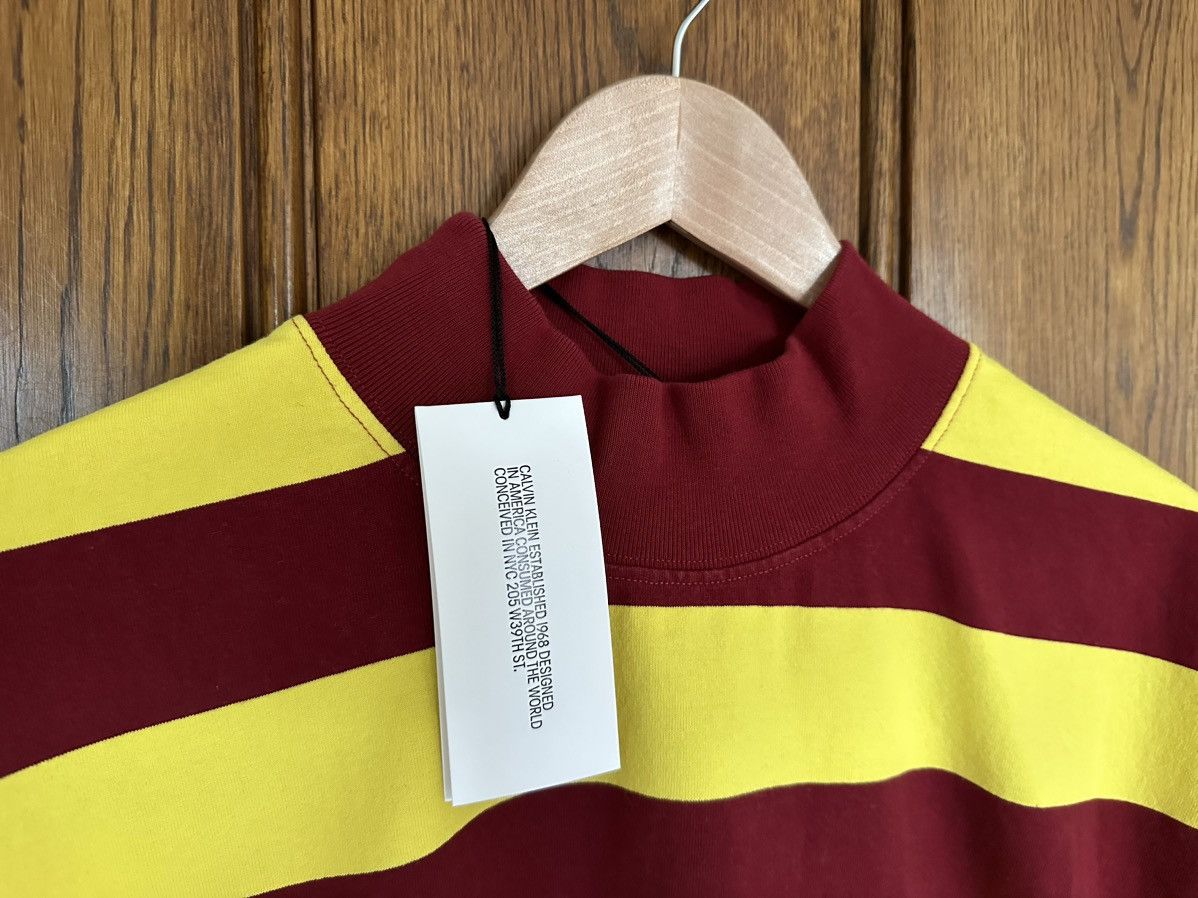 Calvin Klein 205W39NYC SS19 Calvin Klein 205w39nyc ss polo tee stripey Raf Simons Size US M / EU 48-50 / 2 - 2 Thumbnail