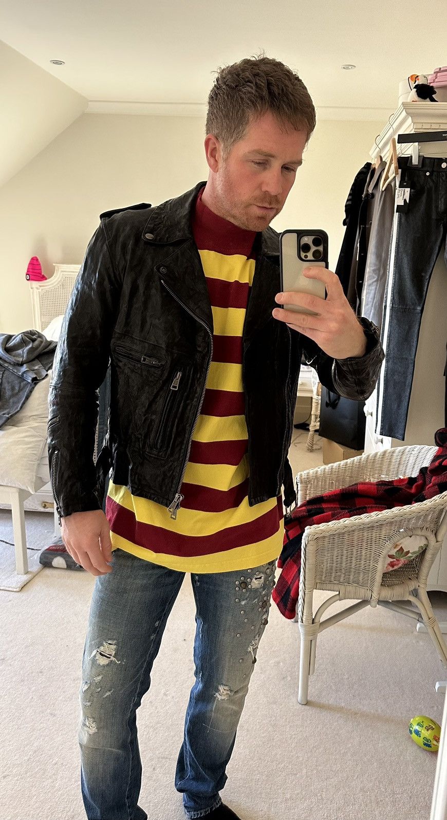 Calvin Klein 205W39NYC SS19 Calvin Klein 205w39nyc ss polo tee stripey Raf Simons Size US M / EU 48-50 / 2 - 8 Thumbnail
