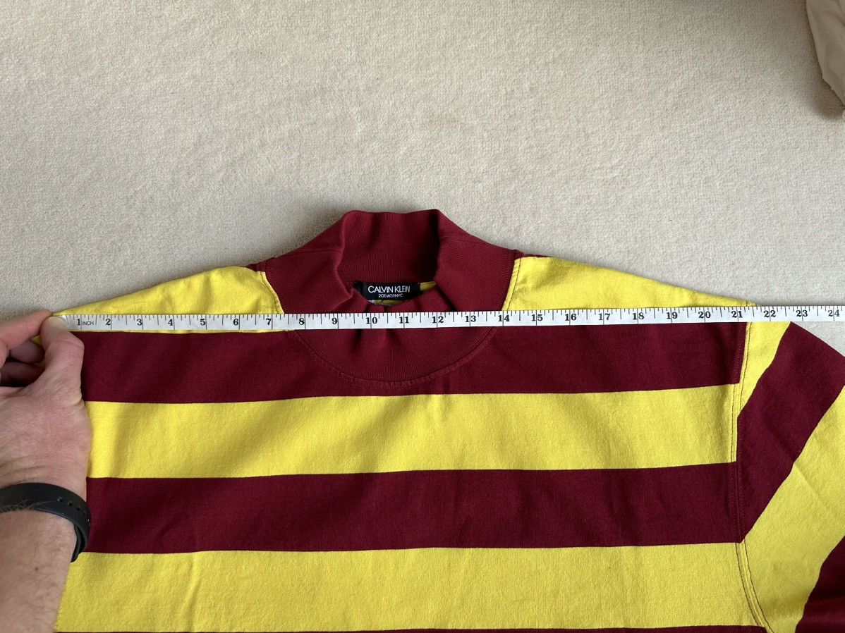 Calvin Klein 205W39NYC SS19 Calvin Klein 205w39nyc ss polo tee stripey Raf Simons Size US M / EU 48-50 / 2 - 10 Thumbnail