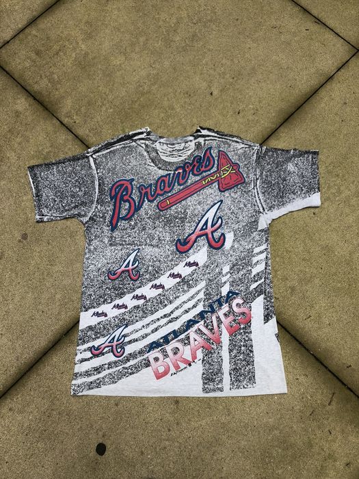 Vintage Atlanta Braves Tshirt 90s Atlanta Braves Shirt 1992 