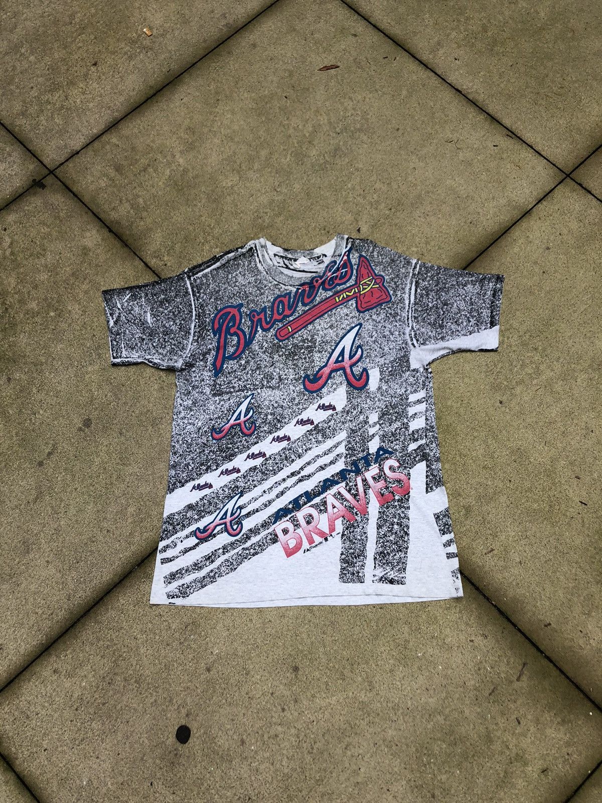 MLB VTG Majestic 1992 Atlanta Braves AOP Size US XXL / EU 58 / 5 - 1 Thumbnail