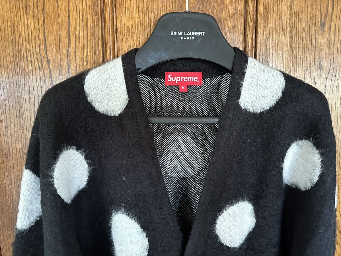 Supreme FW20 Supreme polka dot black white cardigan Brand new Size US M / EU 48-50 / 2 - 14 Thumbnail