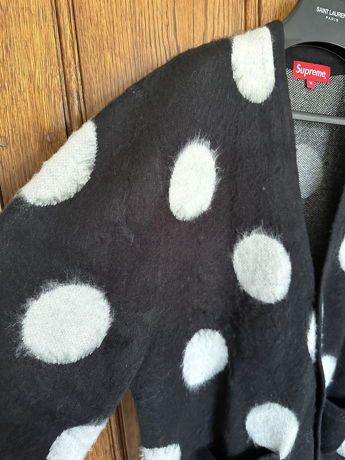 Supreme FW20 Supreme polka dot black white cardigan Brand new Size US M / EU 48-50 / 2 - 20 Thumbnail