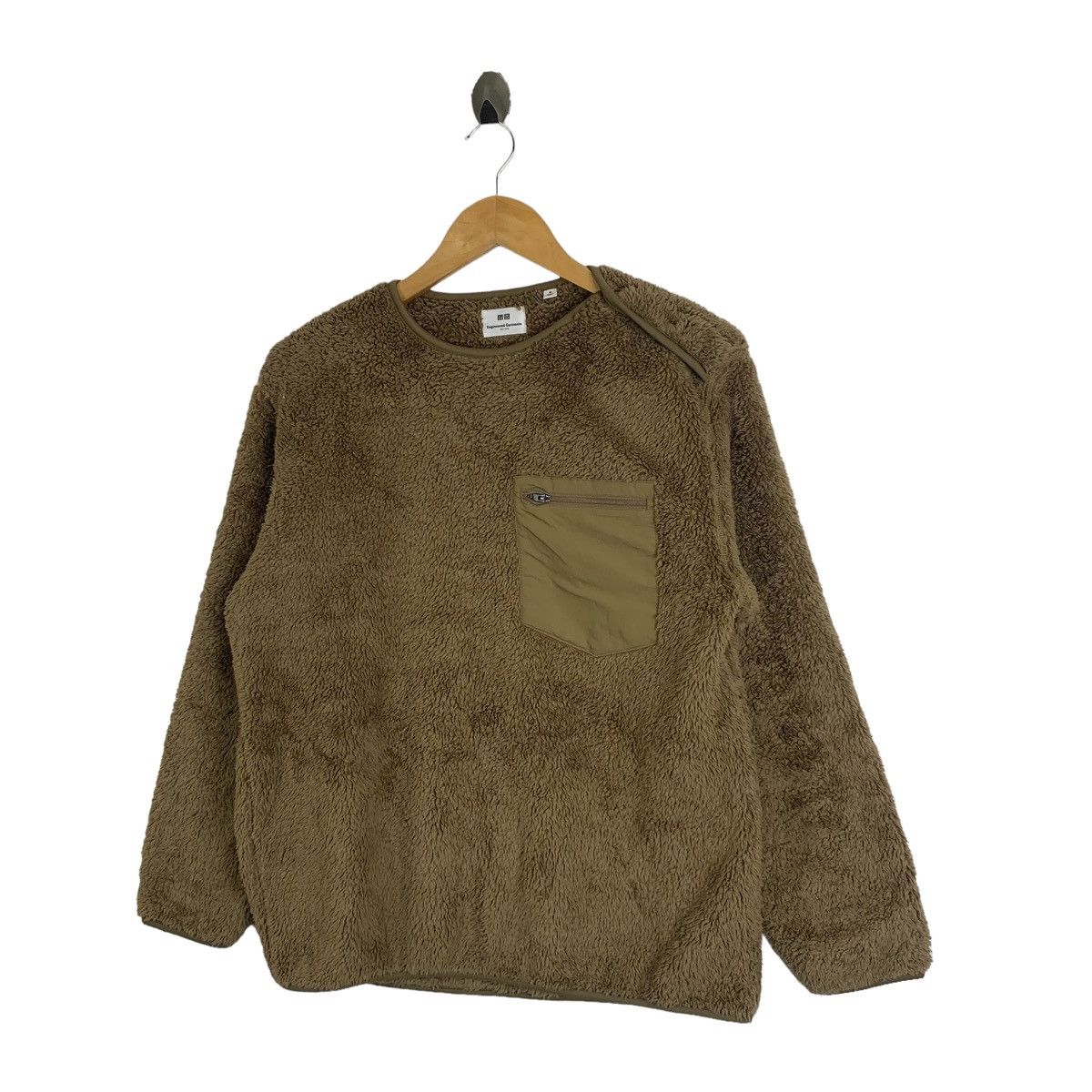 Engineered Garments × Japanese Brand × Uniqlo Uniqlo X Engineered Garments Fleece Sweatshirt Pullover Size US M / EU 48-50 / 2 - 3 Thumbnail
