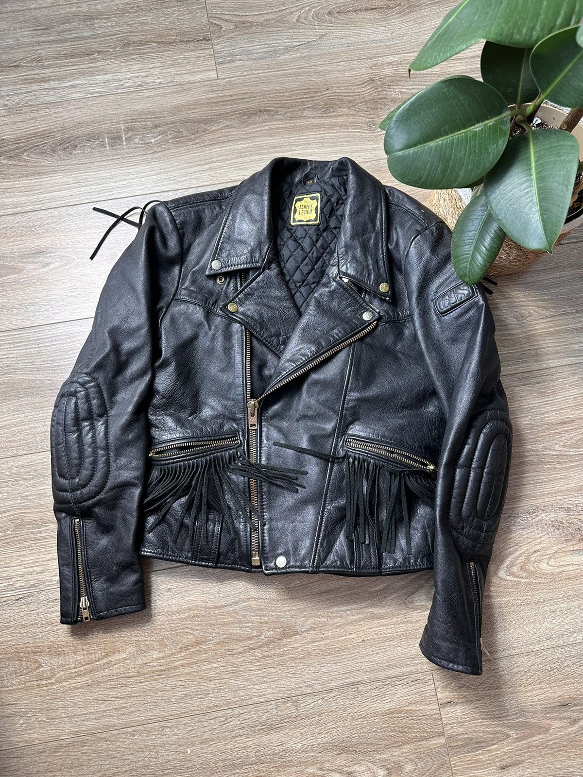 Japanese Brand IXS Leather Jacket Vintage Racing Black | Grailed