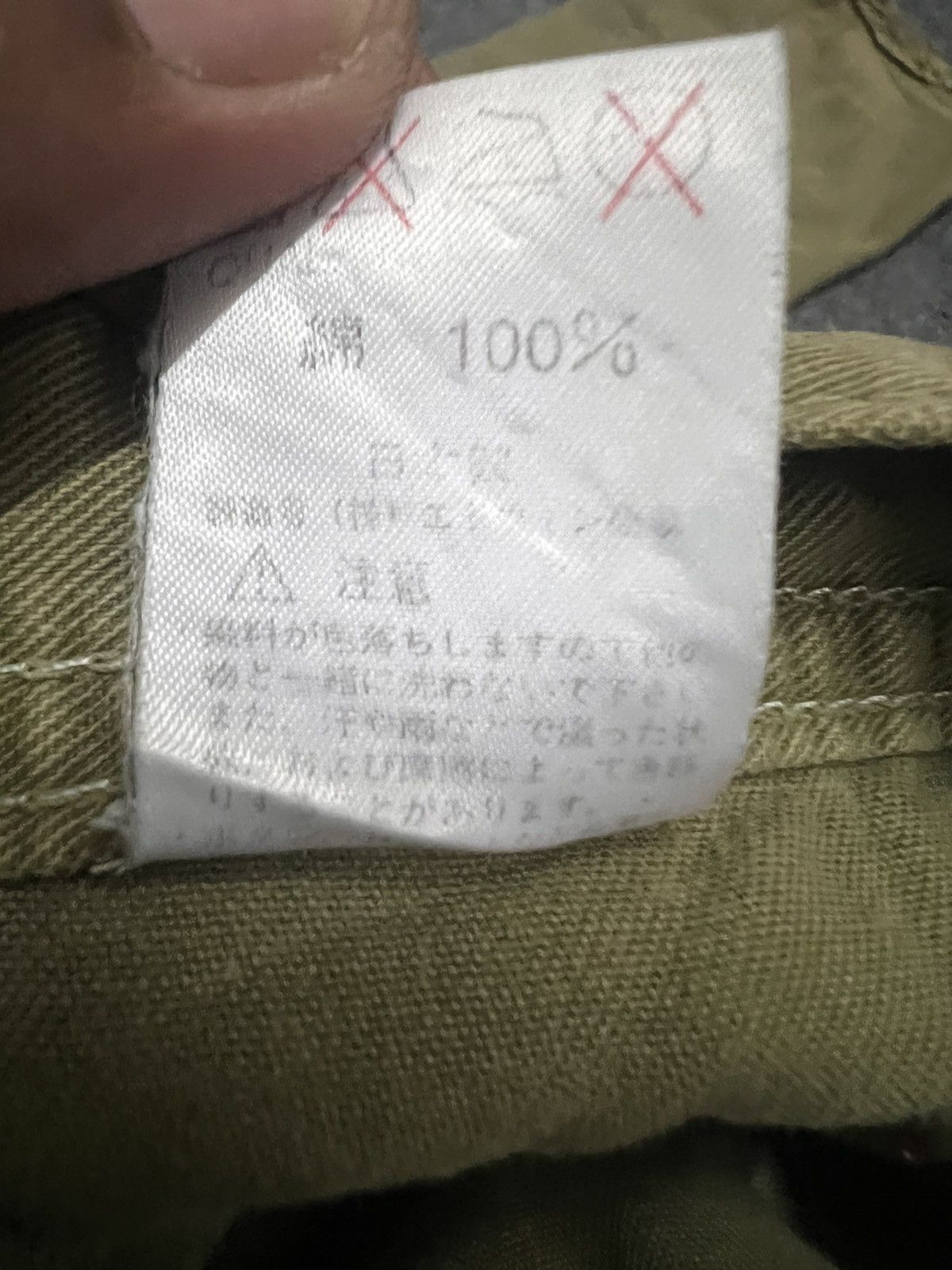 Edwin × Vintage Vintage Edwin Green Faded Double Knee Capenter Size US 29 - 8 Thumbnail