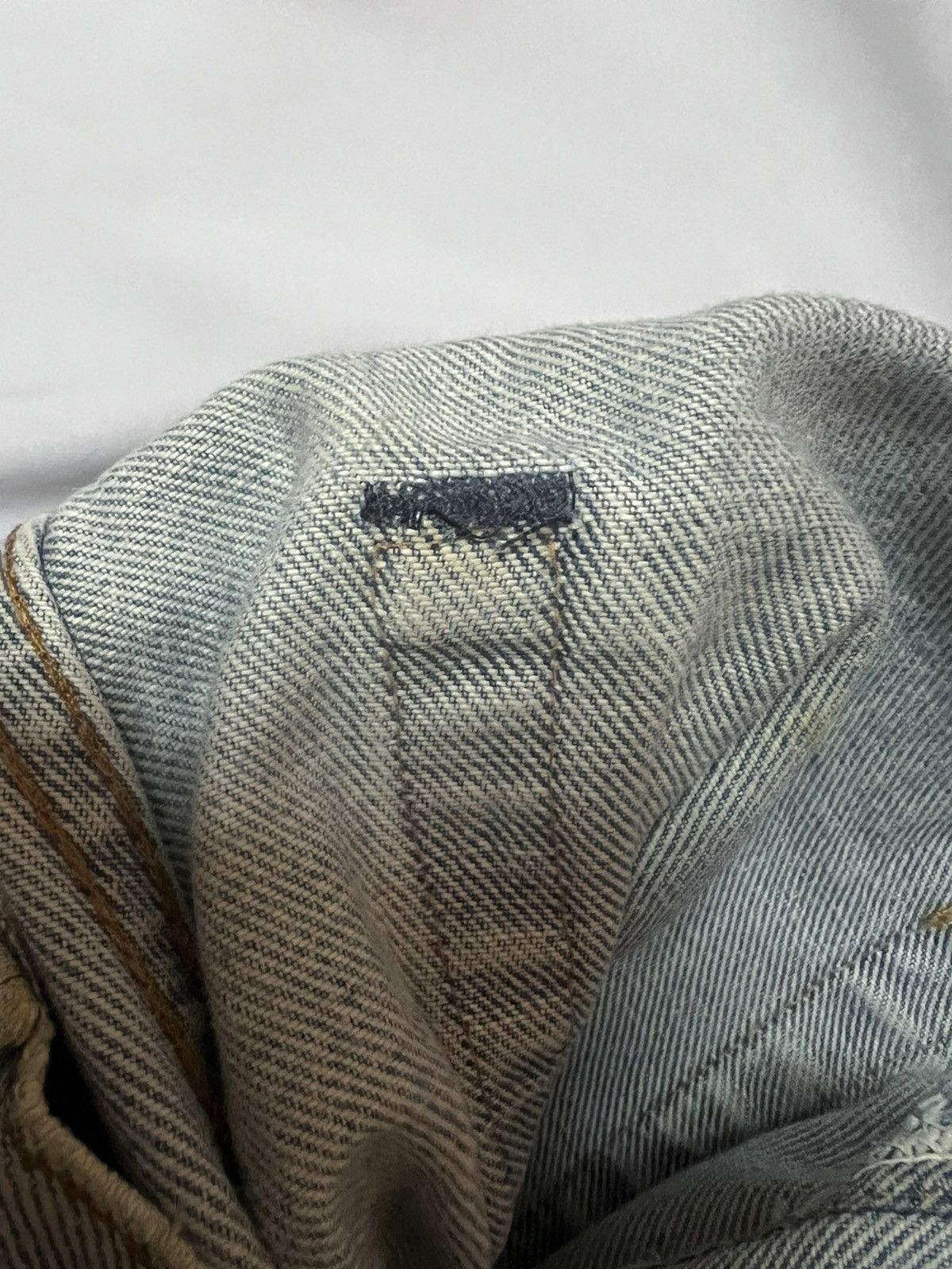 Levi's × Vintage Vintage 80’s Levis 501 Thrashed Denim Grunge Size US 28 / EU 44 - 7 Thumbnail