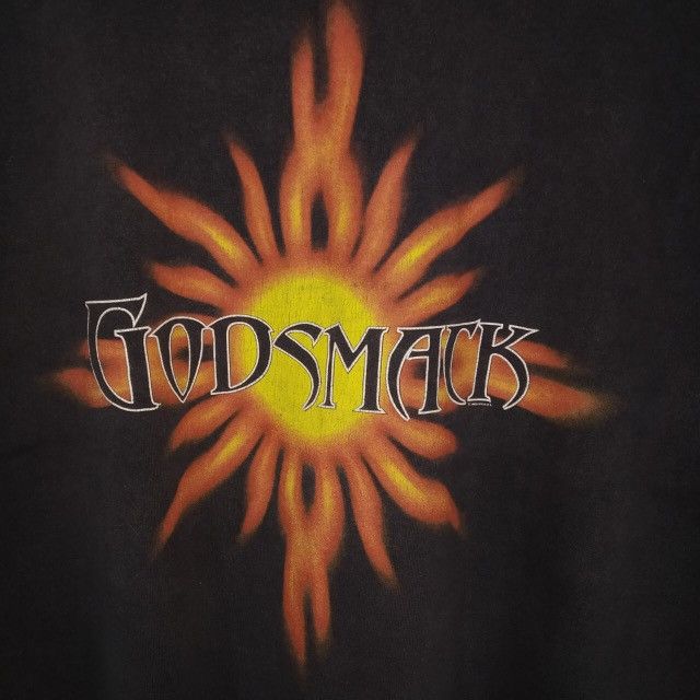 Band Tees Vintage 90s Godsmack Heavy Metal Band Promo Music T-shirt Size US L / EU 52-54 / 3 - 3 Thumbnail