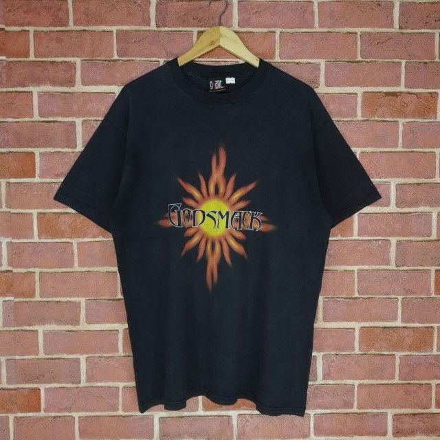 Band Tees Vintage 90s Godsmack Heavy Metal Band Promo Music T-shirt Size US L / EU 52-54 / 3 - 1 Thumbnail
