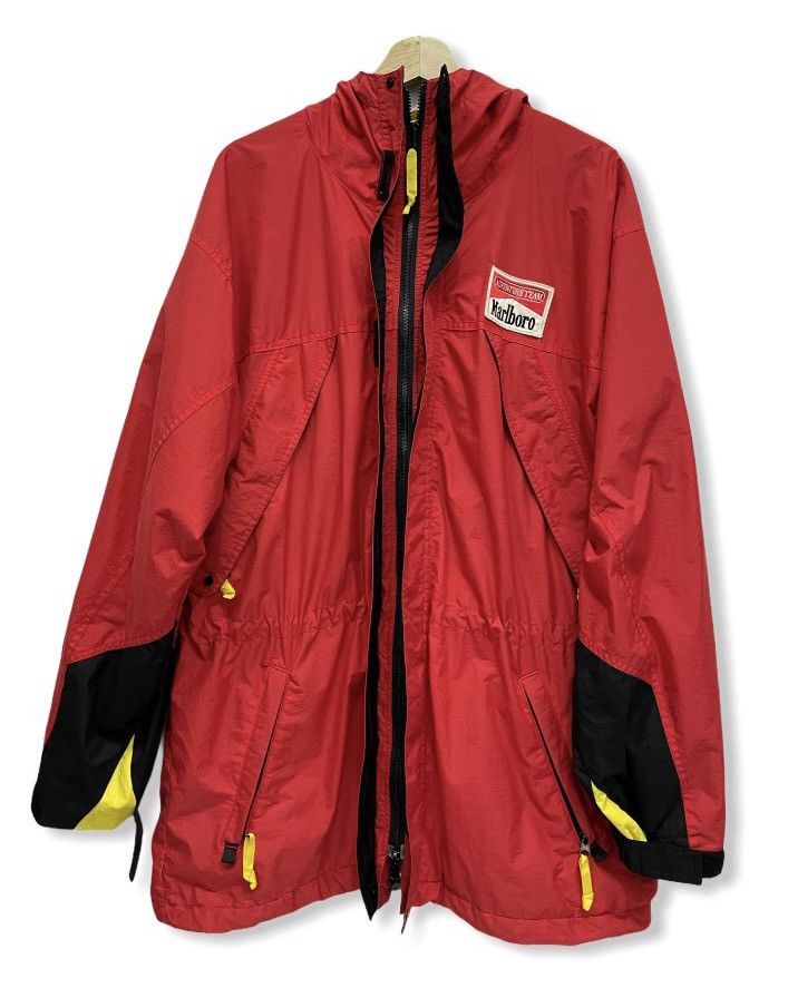 Marlboro Adventure Team 90’s MARLBORO ADVENTURE TEAM Nylon Parka Windbreaker Size US L / EU 52-54 / 3 - 3 Thumbnail
