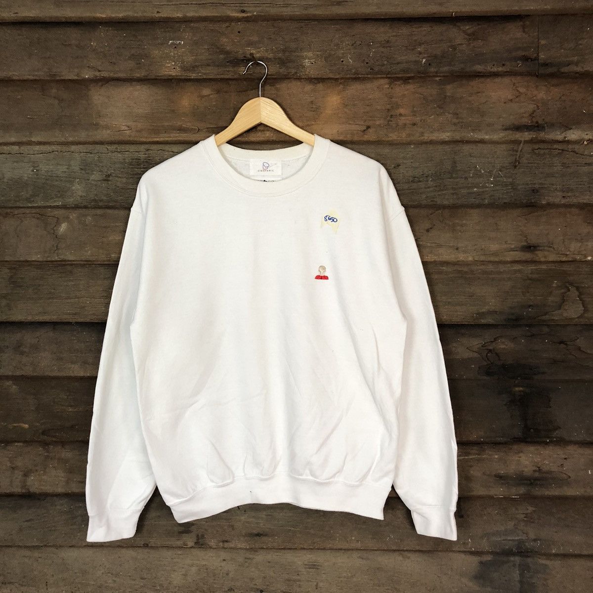 Ciaopanic × Japanese Brand Home Alone X Ciaopanic White Sweatshirt #5650 Size US M / EU 48-50 / 2 - 1 Thumbnail