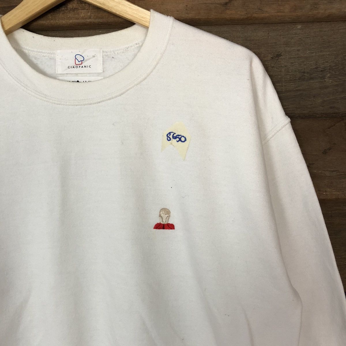 Ciaopanic × Japanese Brand Home Alone X Ciaopanic White Sweatshirt #5650 Size US M / EU 48-50 / 2 - 6 Thumbnail
