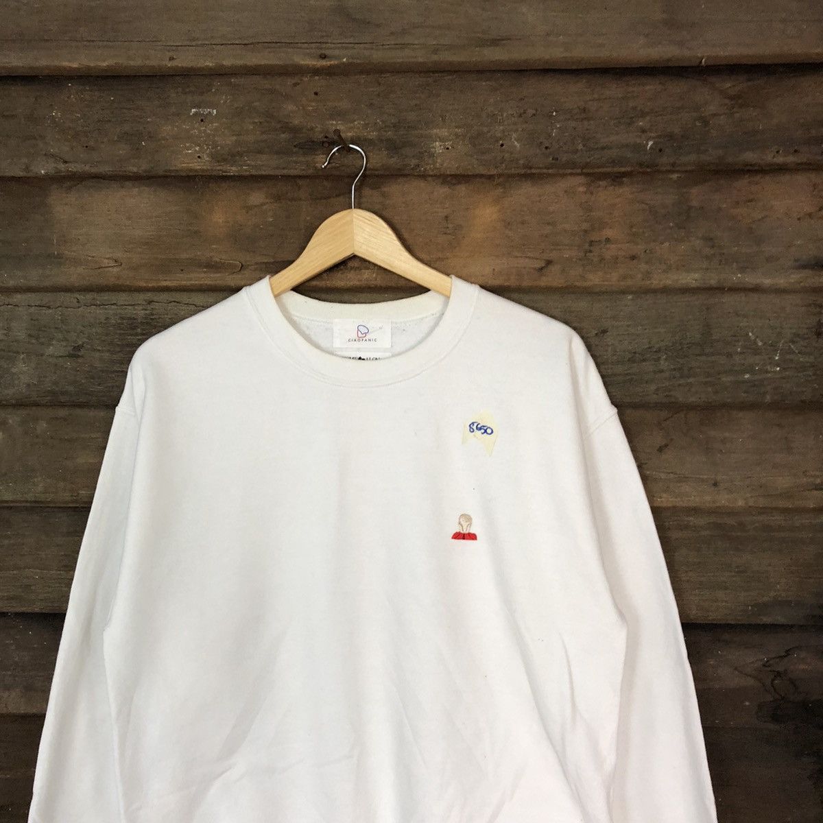 Ciaopanic × Japanese Brand Home Alone X Ciaopanic White Sweatshirt #5650 Size US M / EU 48-50 / 2 - 2 Thumbnail