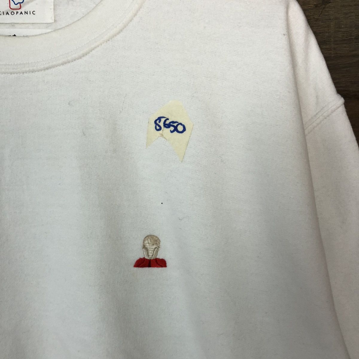 Ciaopanic × Japanese Brand Home Alone X Ciaopanic White Sweatshirt #5650 Size US M / EU 48-50 / 2 - 7 Thumbnail