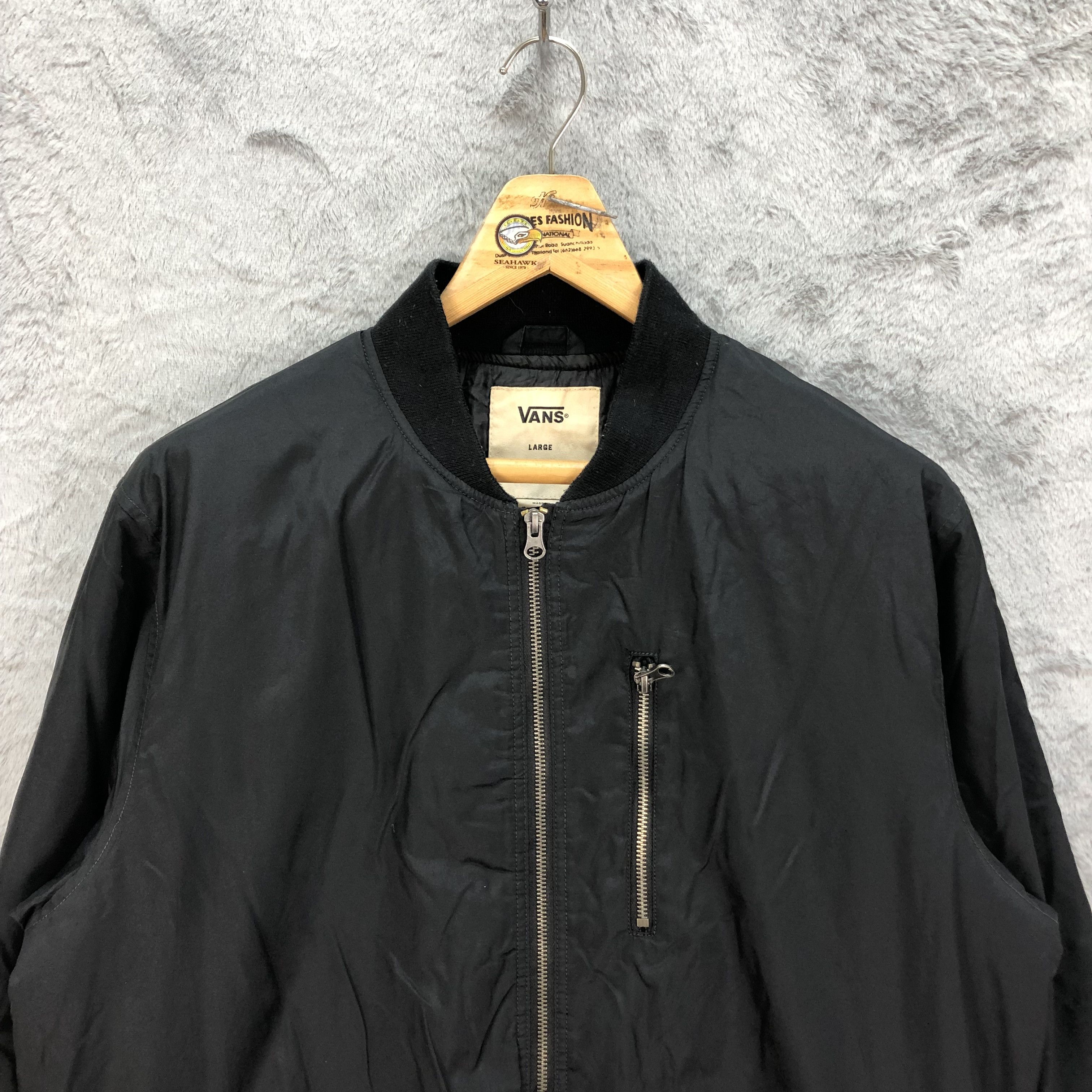 Vans Vans Off The Wall 2015 Bomber Jacket #4995-35 Size US L / EU 52-54 / 3 - 2 Thumbnail