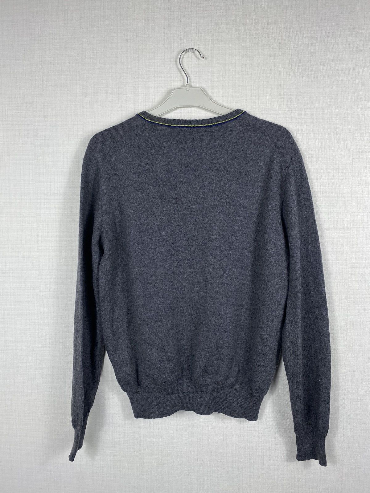 Roberto Cavalli × Vintage Roberto Cavalli Italy Long Sleeve Crewneck Sweater Logo Wool Size US M / EU 48-50 / 2 - 10 Thumbnail